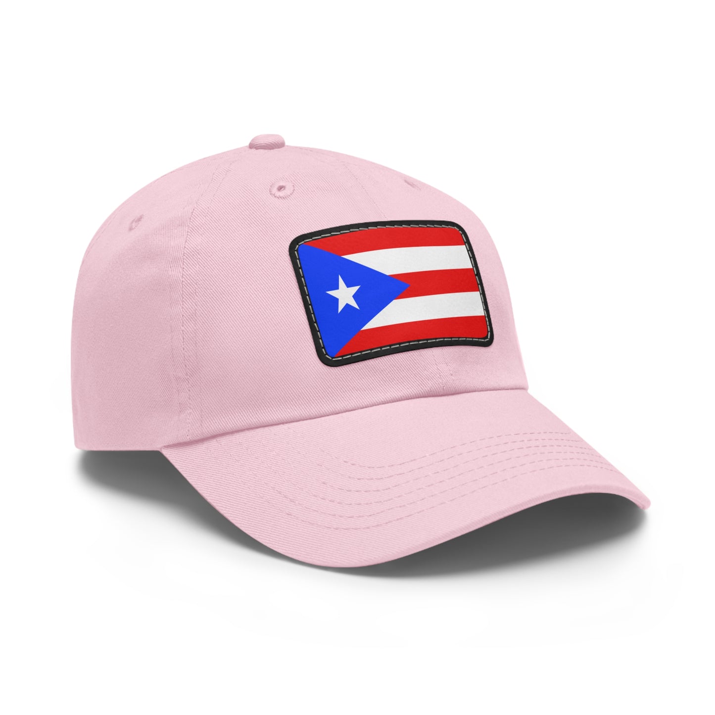Flag Village USA Puerto Rico State Flag Hat Cap with Leather Patch