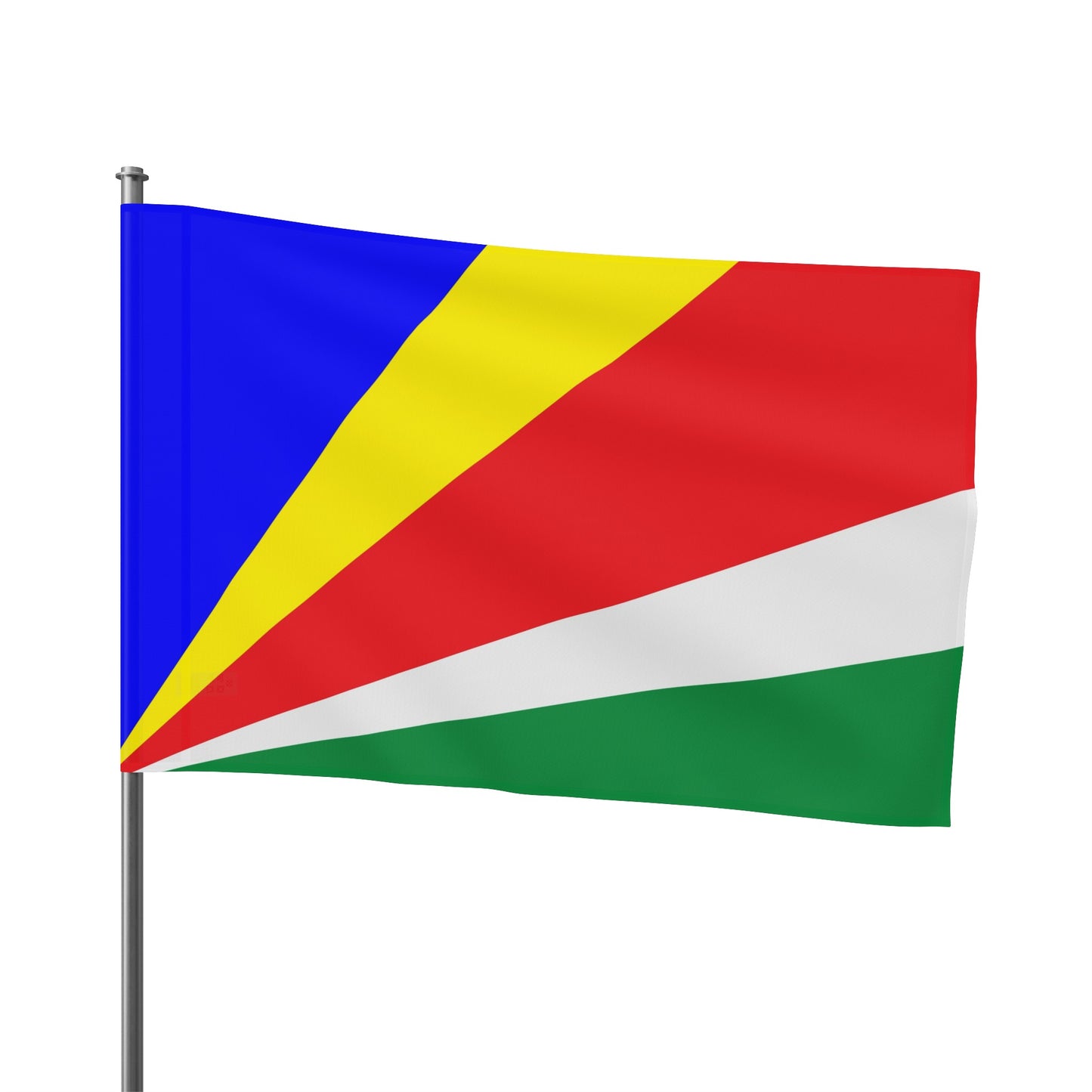 Flag Village Seychelles Flag 18" x 12" / 36" x 24" / 60" x 36"