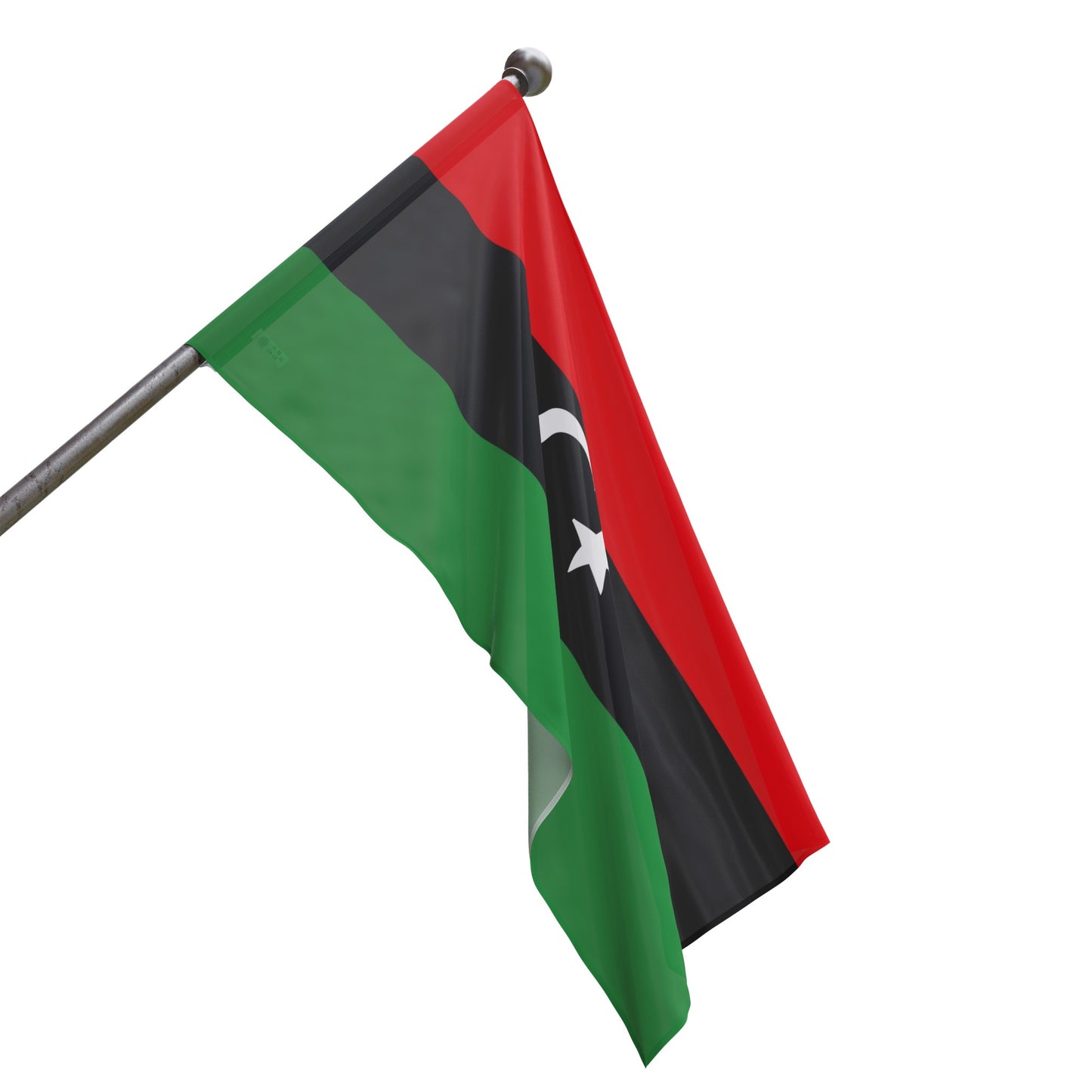 Flag Village Libya Flag 18" x 12" / 36" x 24" / 60" x 36"