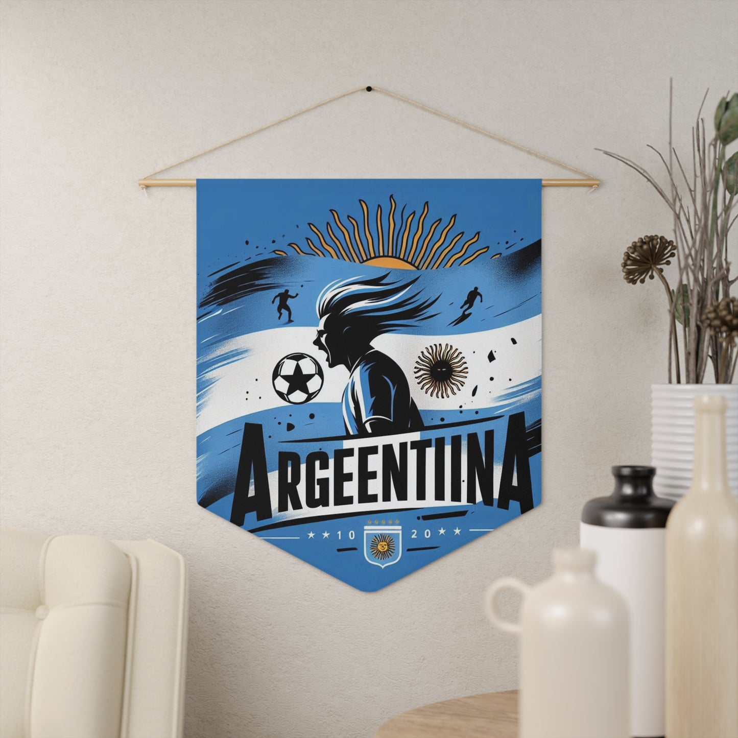 Flag Village Argentina Flag Pennant Sporting Home Wall decoration ARG0006