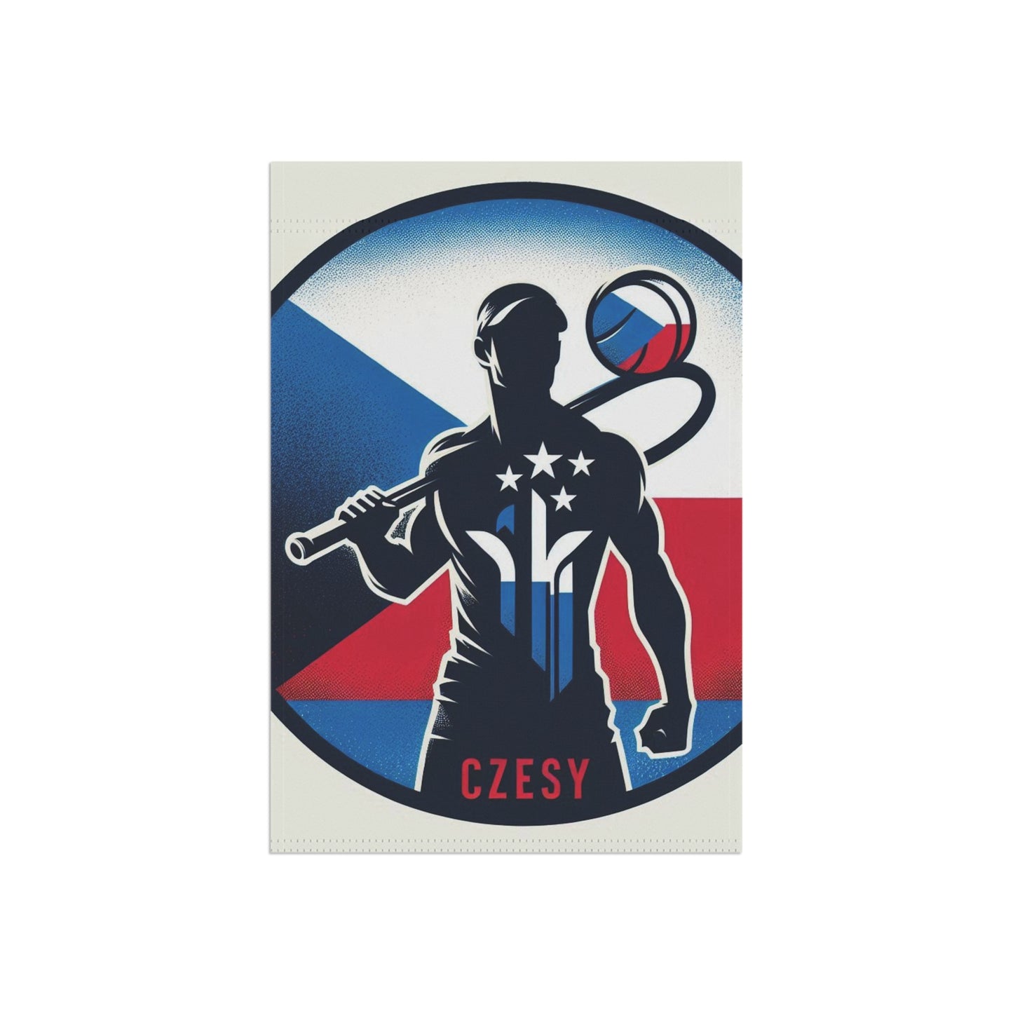 Flag Village Czech Flag Sporting Garden & House Banner CZE0004