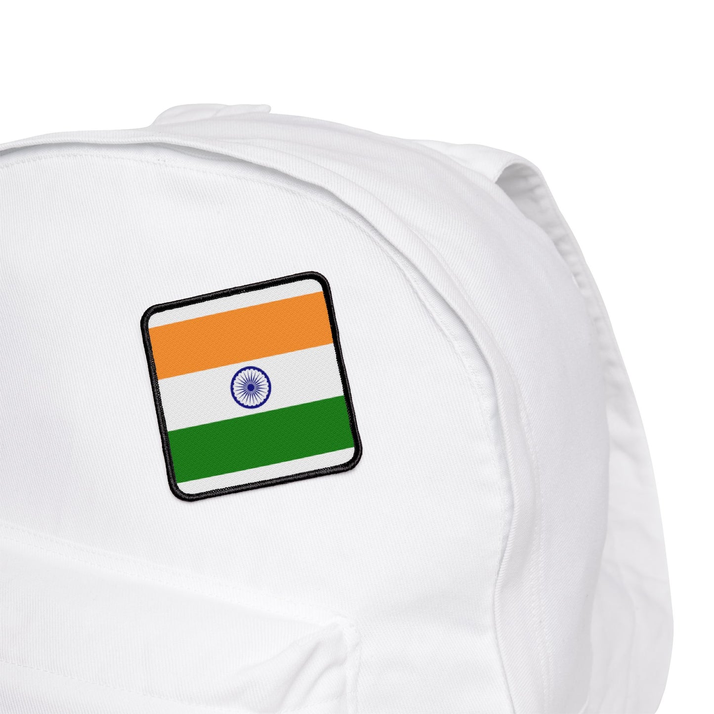 Flag Village India Flag Embroidery Iron-On Patches