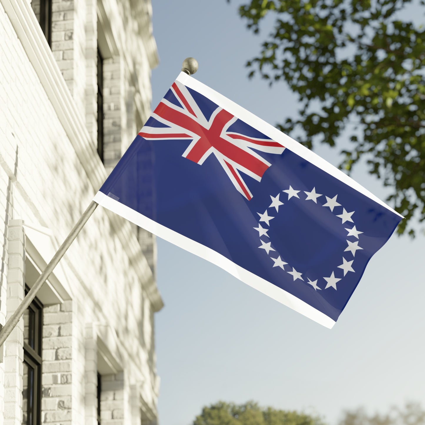 Flag Village Cook Islands Flag 18" x 12" / 36" x 24" / 60" x 36"