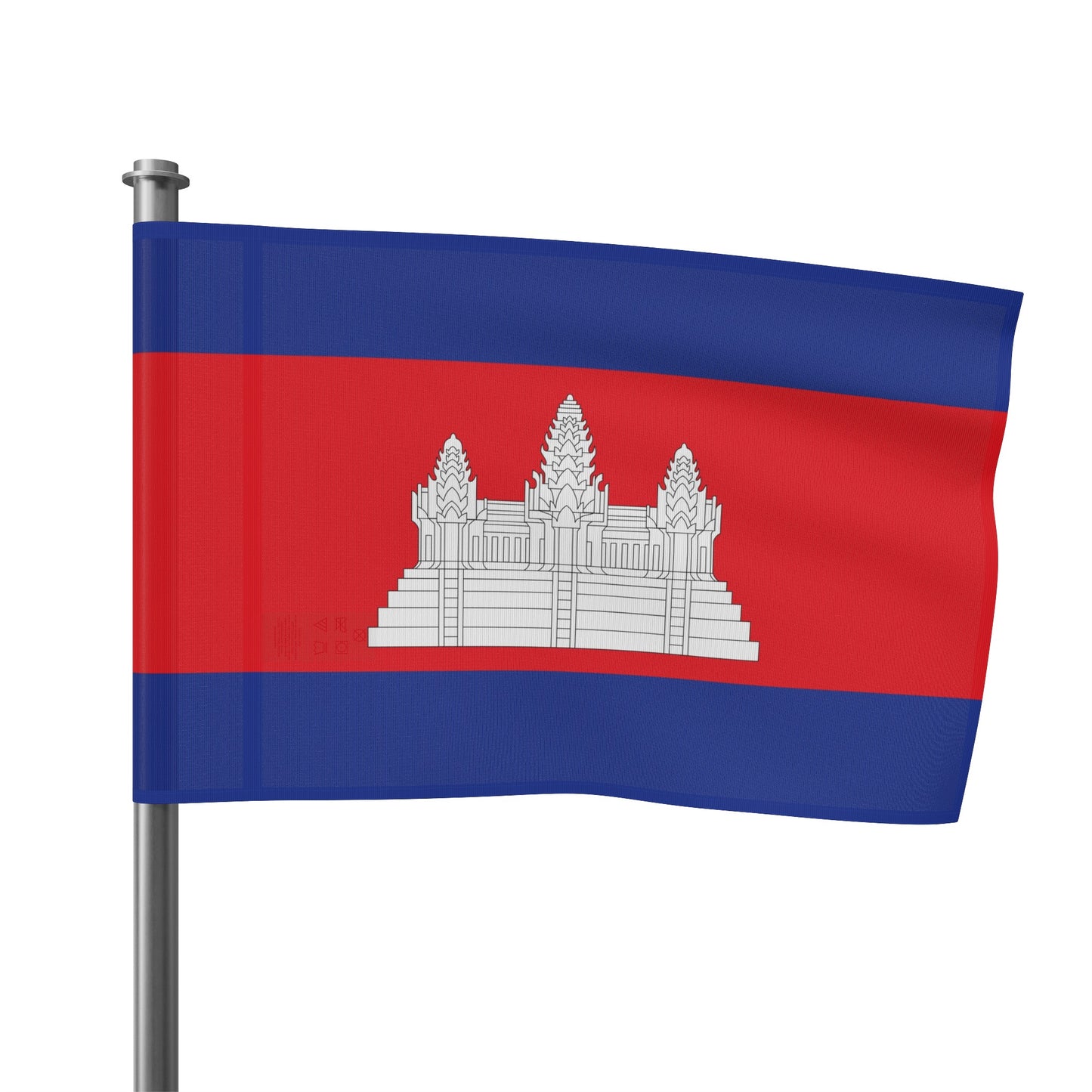Flag Village Cambodia Flag 18" x 12" / 36" x 24" / 60" x 36"