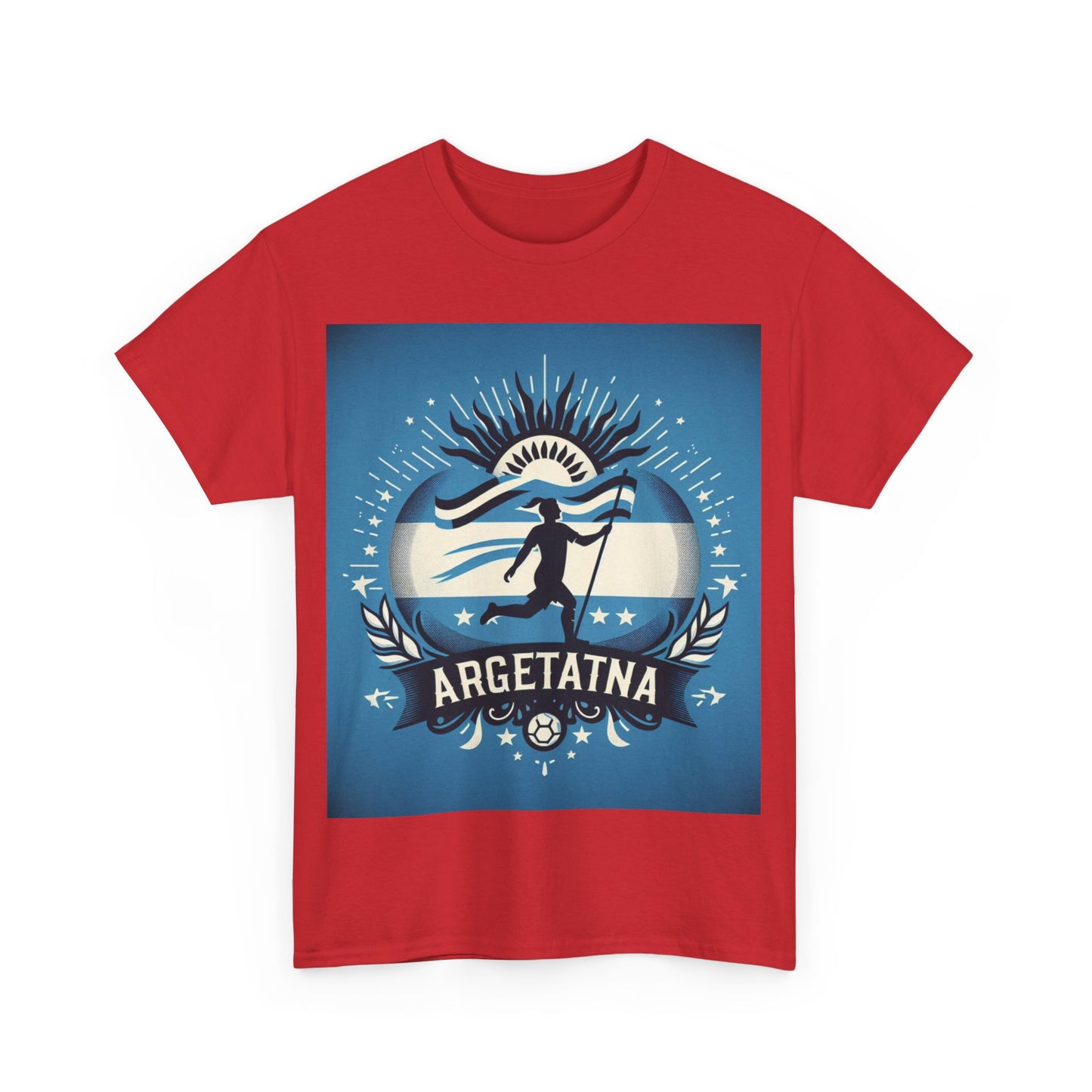 Flag Village Argentina Sporting Flag T-SHIRT Heavy Cotton Tee ARG0007