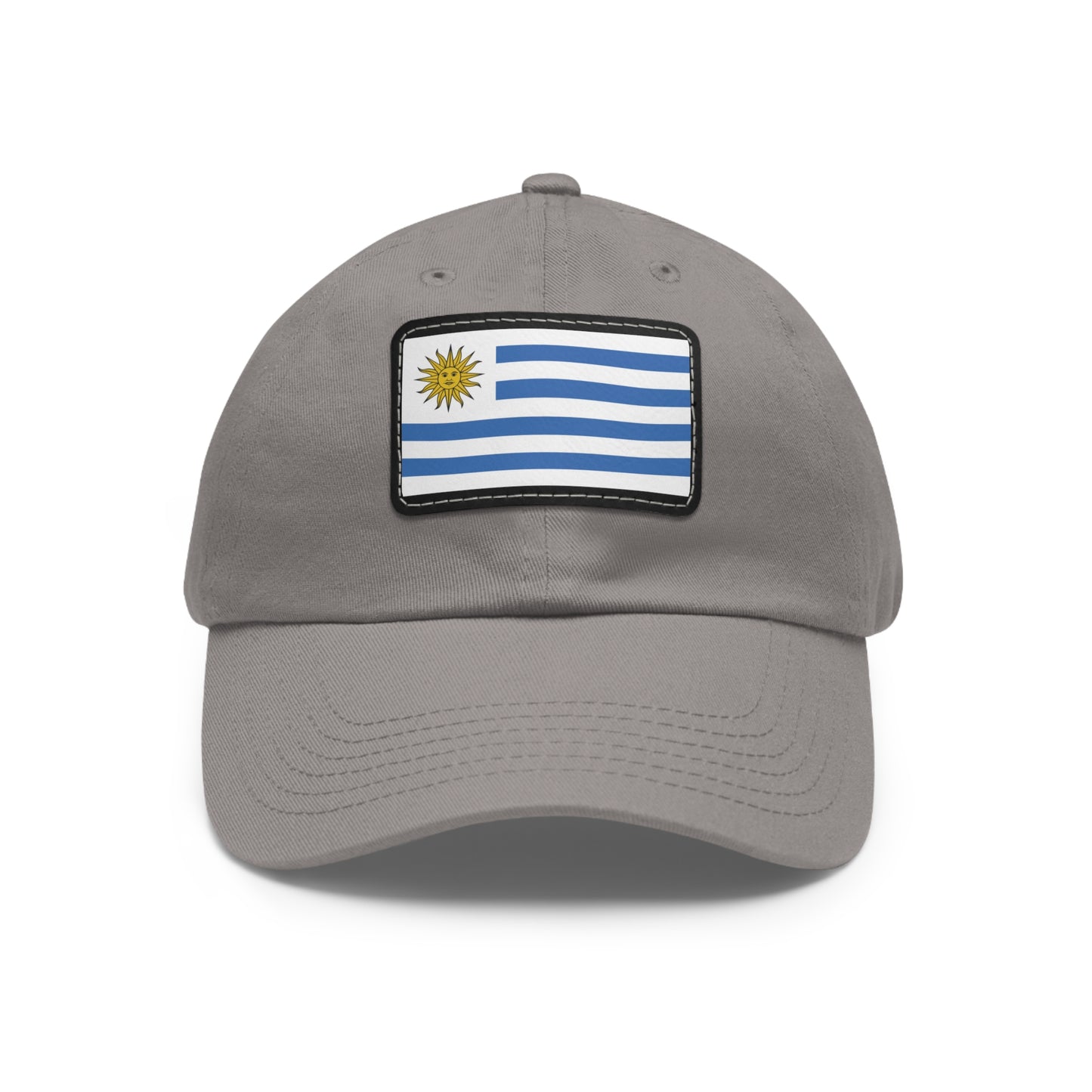 Flag Village Uruguay Flag Hat Cap with Leather Patch
