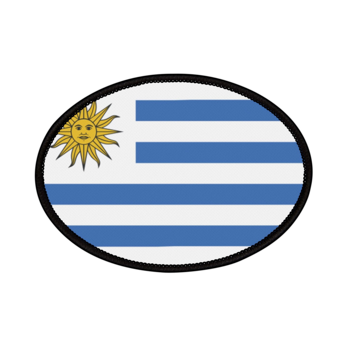 Flag Village Uruguay Flag Embroidery Iron-On Patches