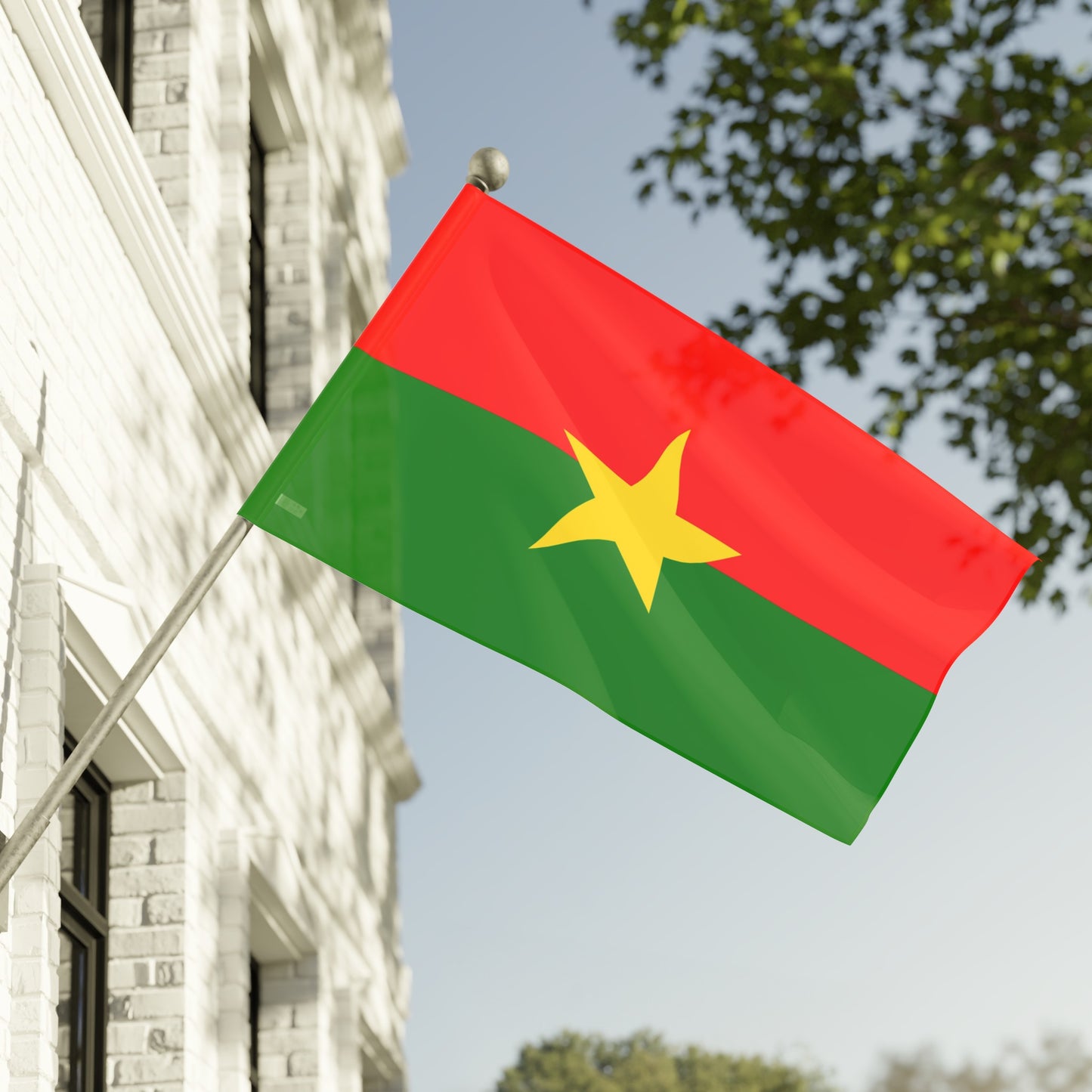 Flag Village Burkina Faso Flag 18" x 12" / 36" x 24" / 60" x 36"