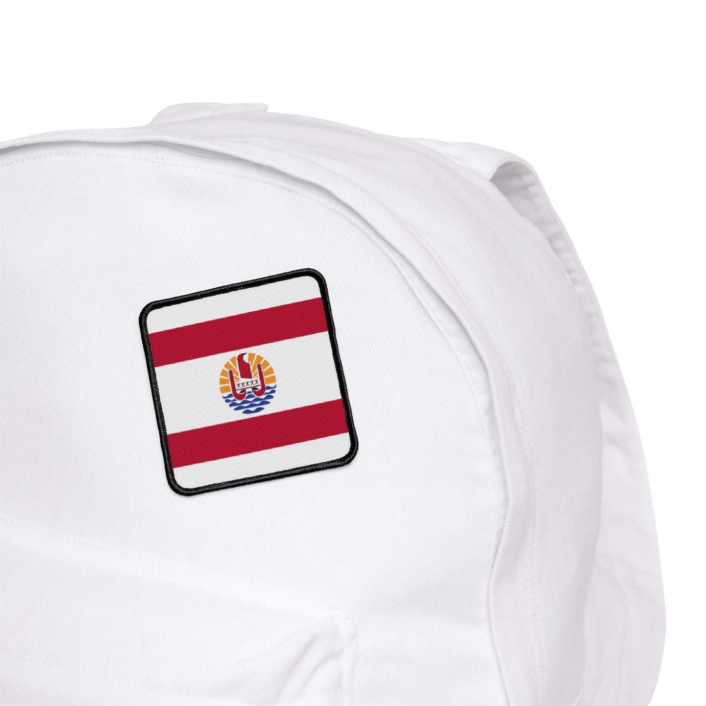 Flag Village Polynesia(French Polynesia) Flag Embroidery Iron-On Patches