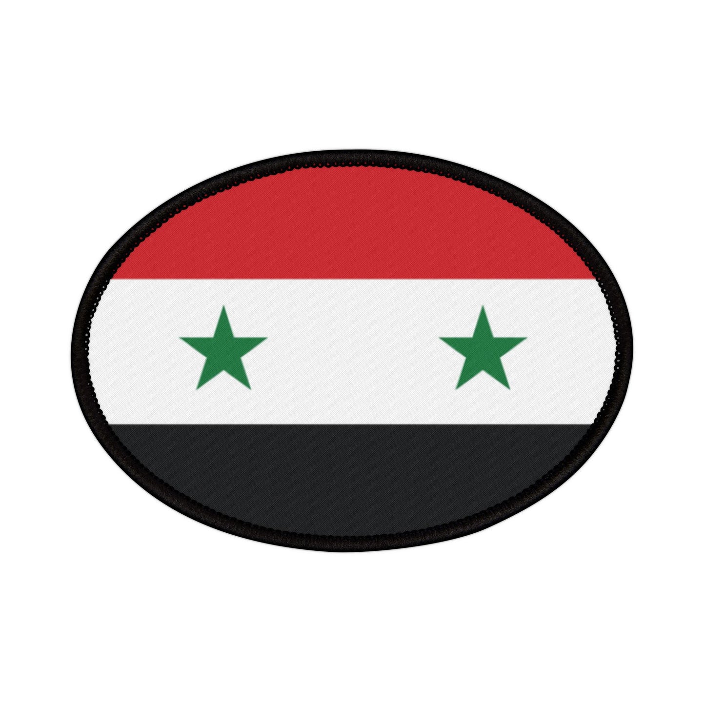 Flag Village Syria Flag Embroidery Iron-On Patches