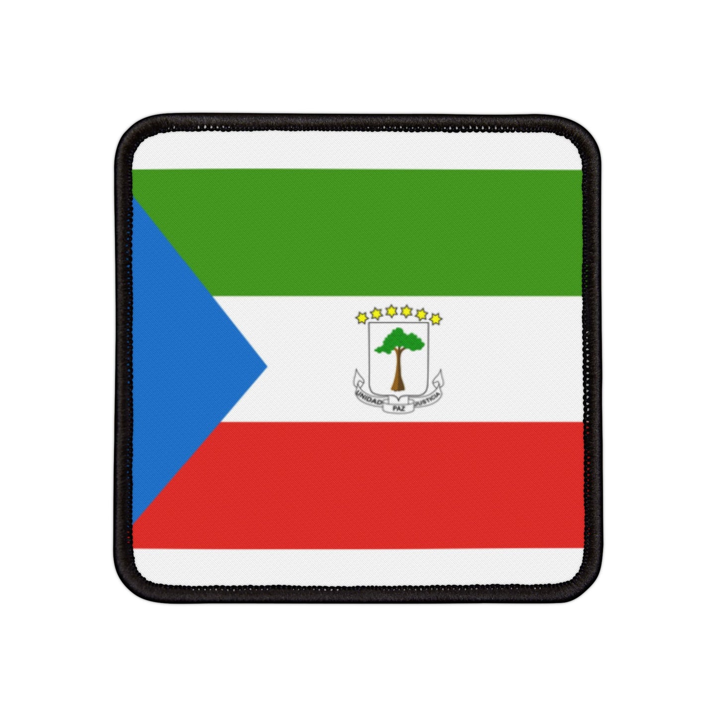 Flag Village Equatorial Guinea Flag Embroidery Iron-On Patches