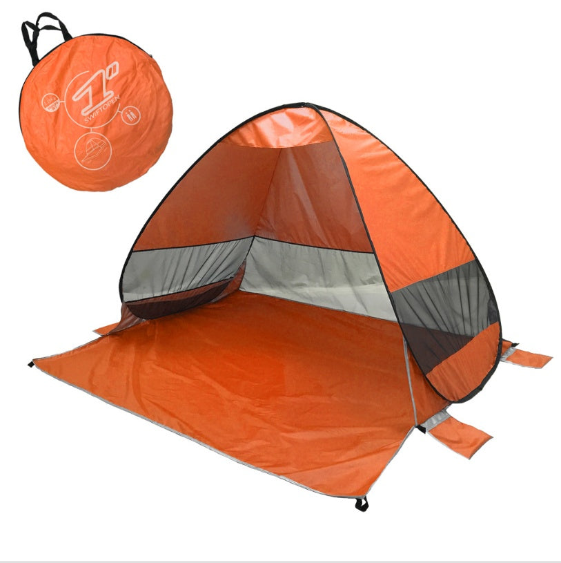 Flag Village Automatic Beach Tent