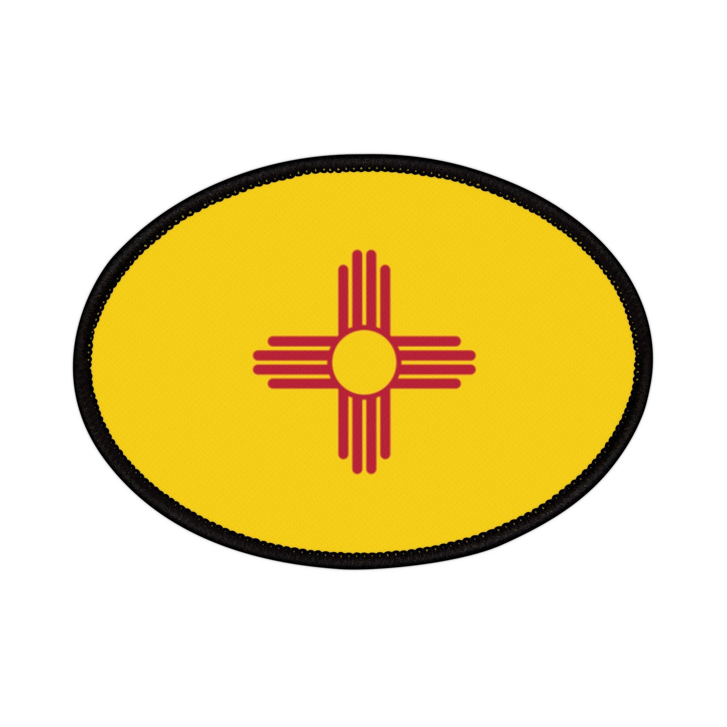 Flag Village New Mexico State Flag Embroidery Iron-On Patches