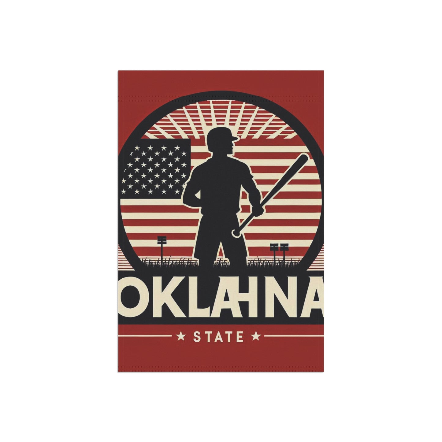 Flag Village Oklahoma State Flag Sporting Garden & House Banner OK0004