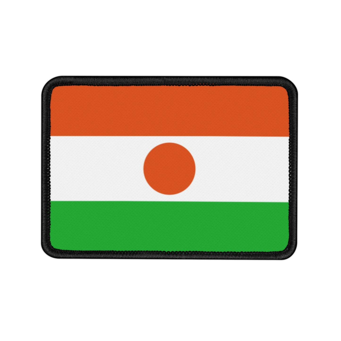 Flag Village Niger Flag Embroidery Iron-On Patches