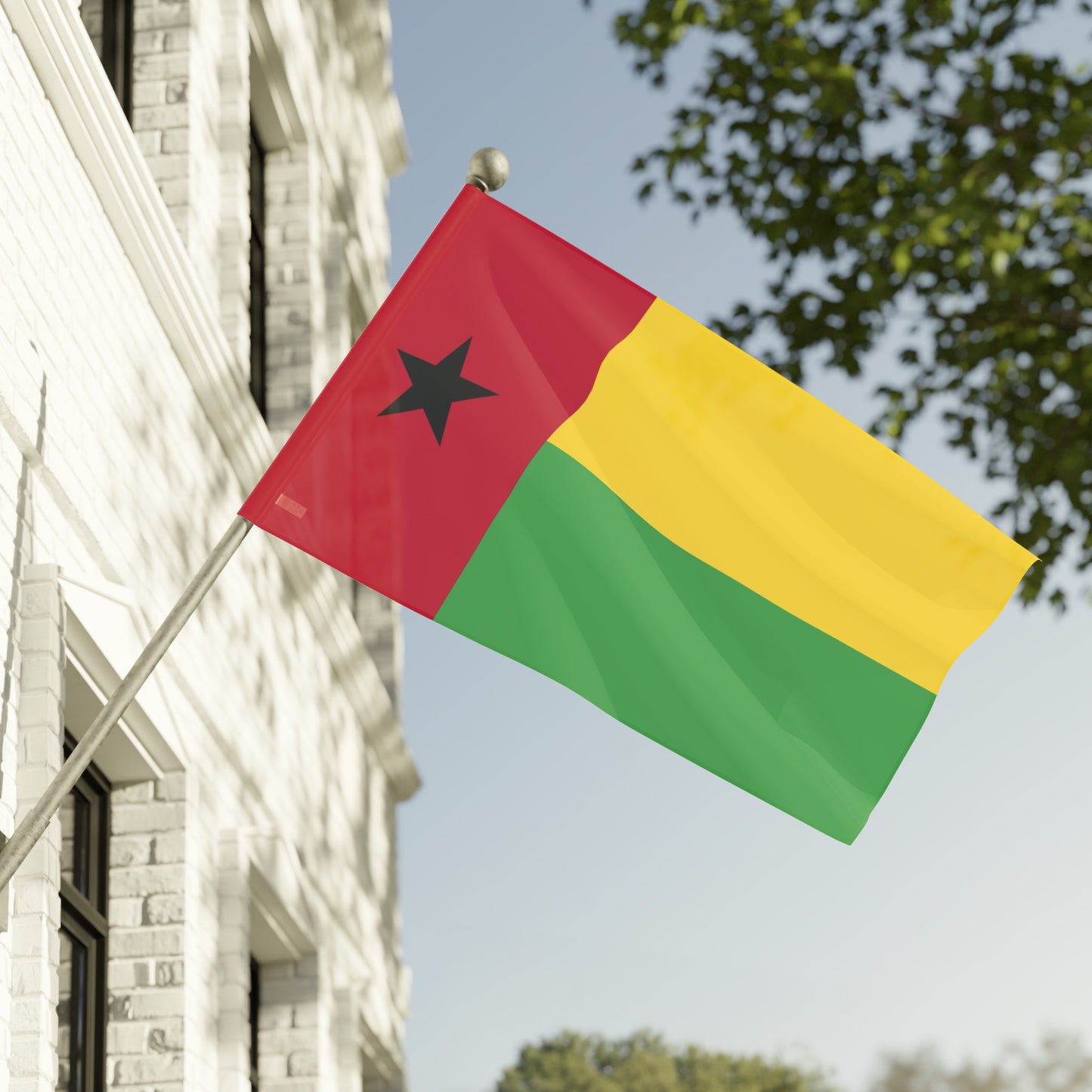 Flag Village Guinea-Bissau Flag 18" x 12" / 36" x 24" / 60" x 36"