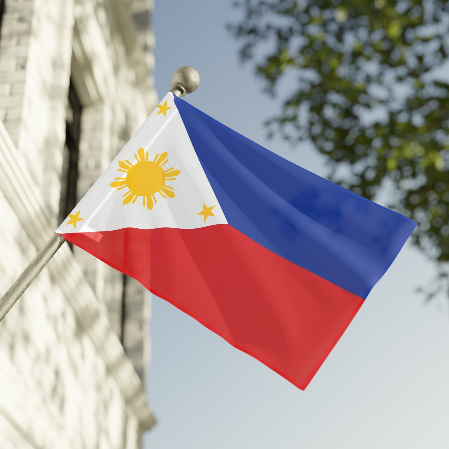 Flag Village Philippines Flag 18" x 12" / 36" x 24" / 60" x 36"