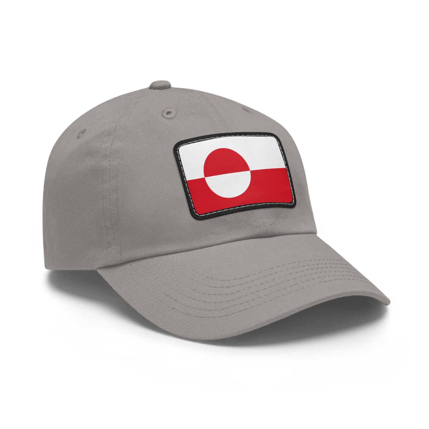 Flag Village Greenland Flag Hat Cap with Leather Patch