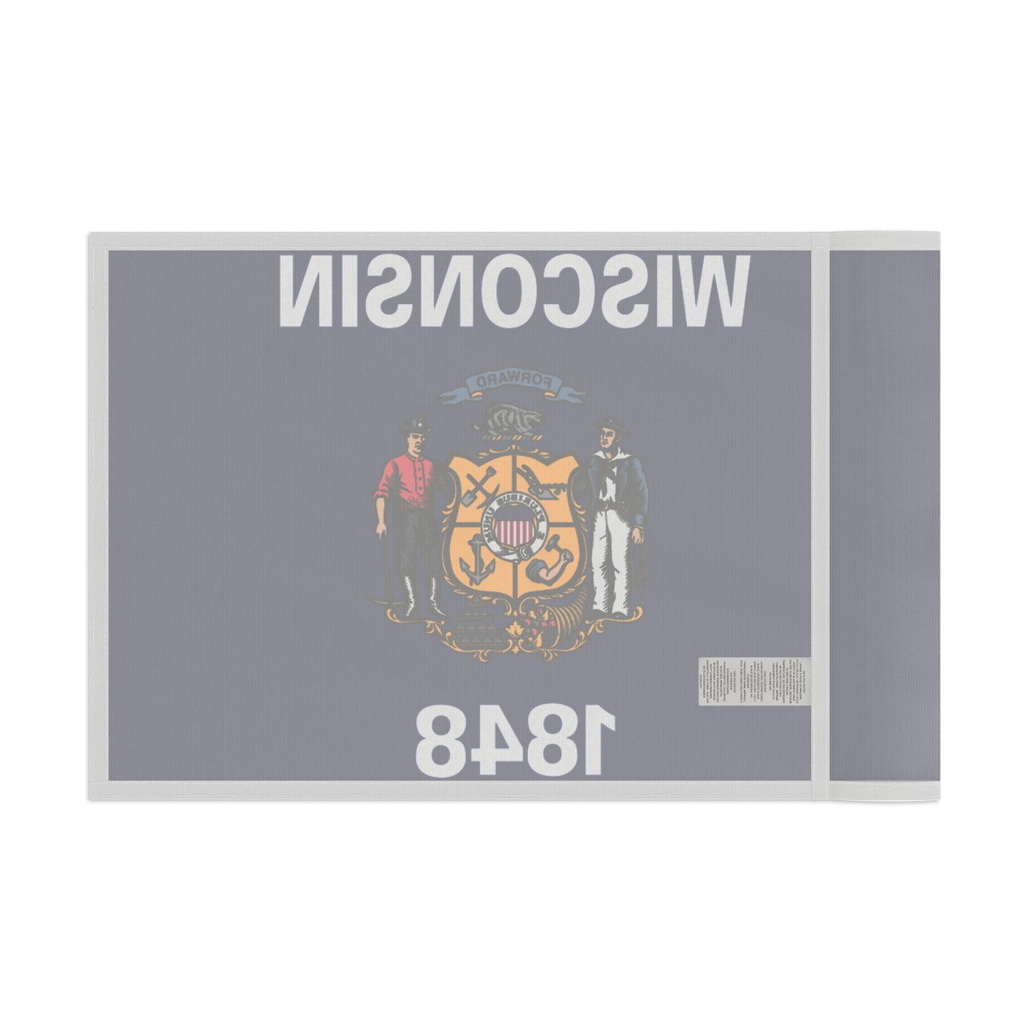 Flag Village USA Wisconsin State Flag 18" x 12" / 36" x 24" / 60" x 36"