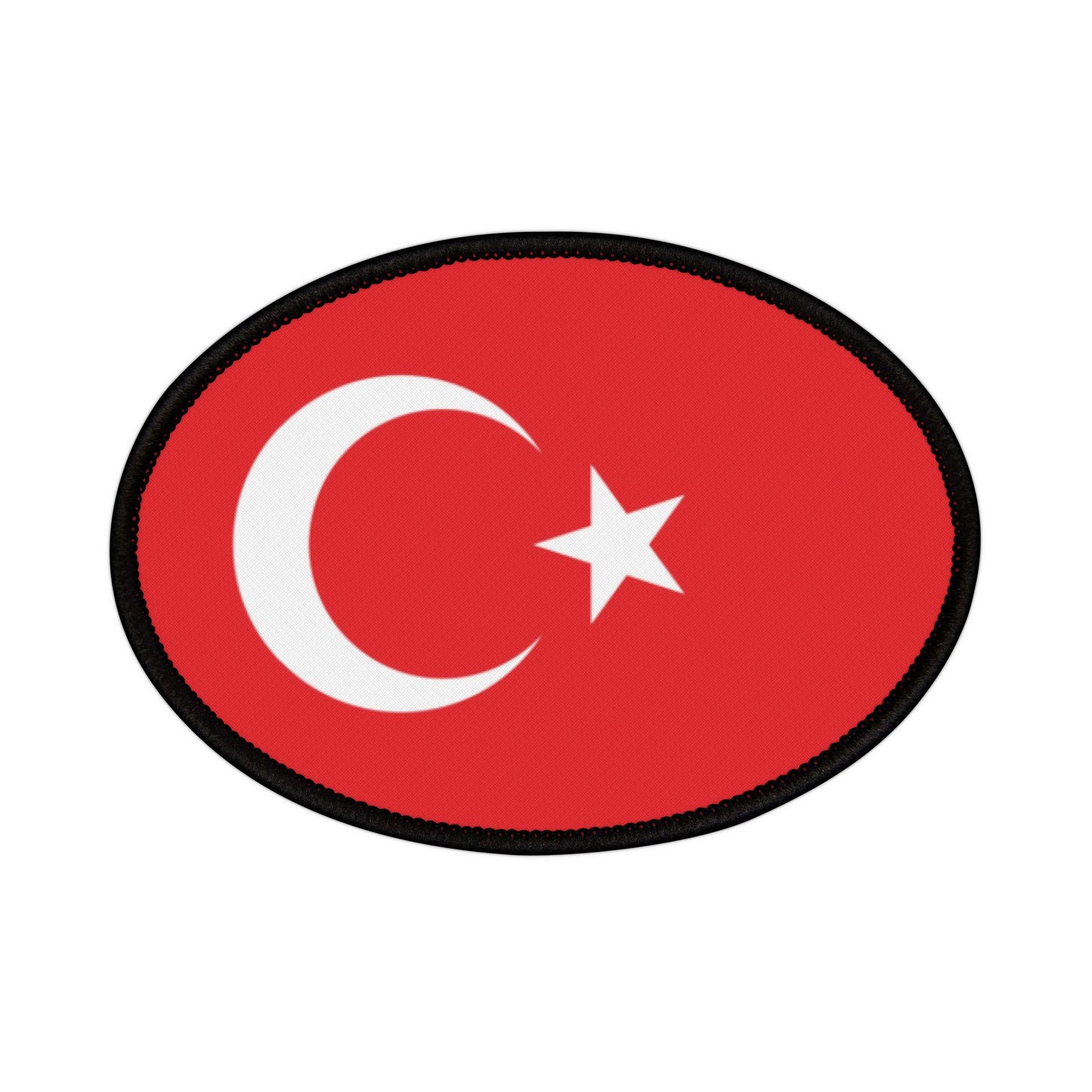 Flag Village Turkey Flag Embroidery Iron-On Patches