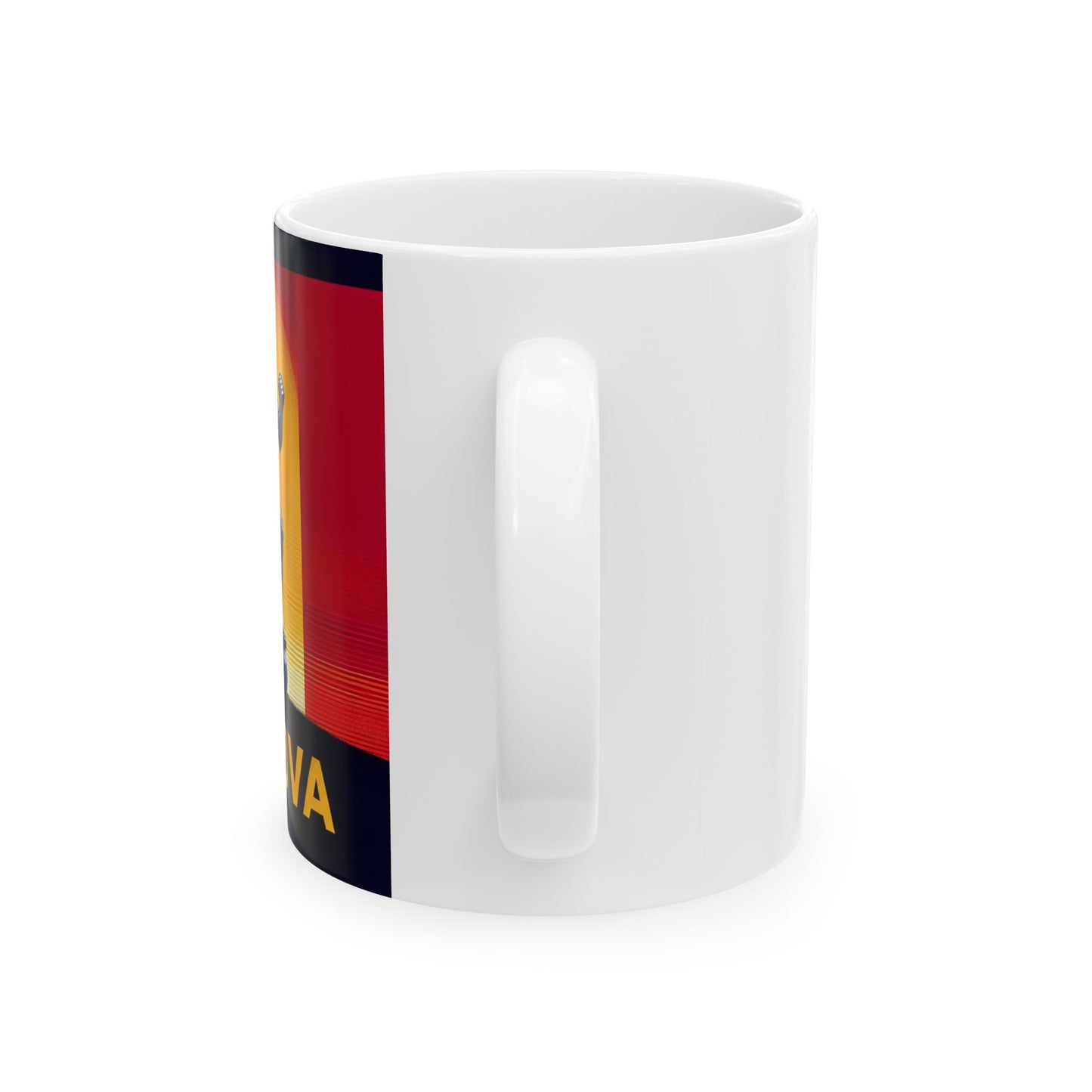 Flag Village Moldova Sporting Flag Ceramic Coffee Mug 11oz MDA0007