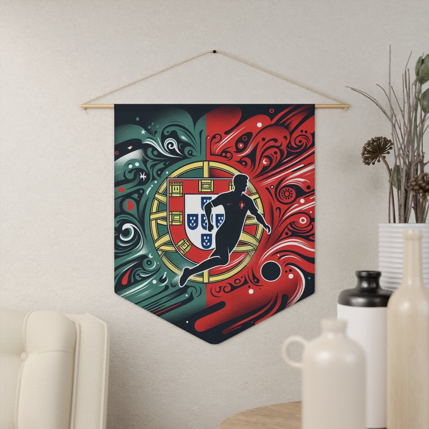 Flag Village Portugal Flag Pennant Sporting Home Wall decoration PRT0001