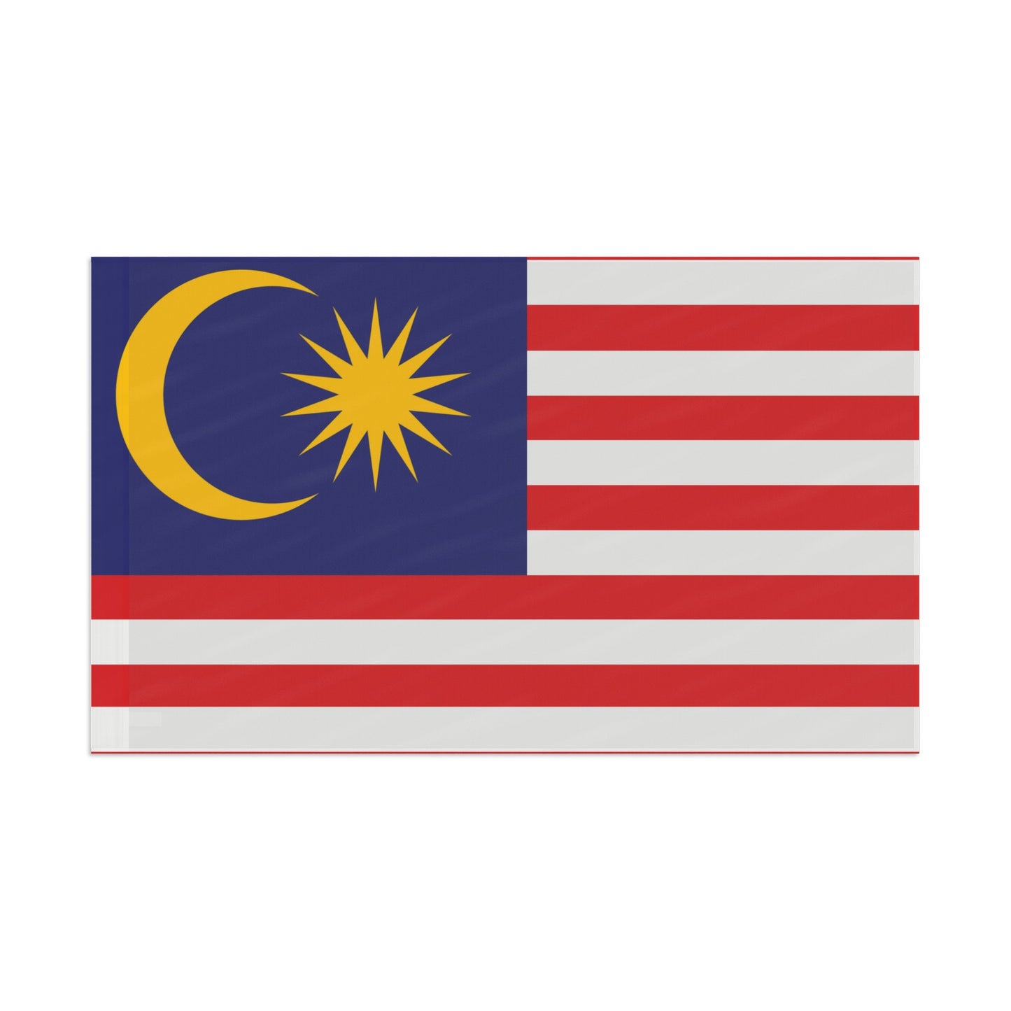 Flag Village Malaysia Flag 18" x 12" / 36" x 24" / 60" x 36"