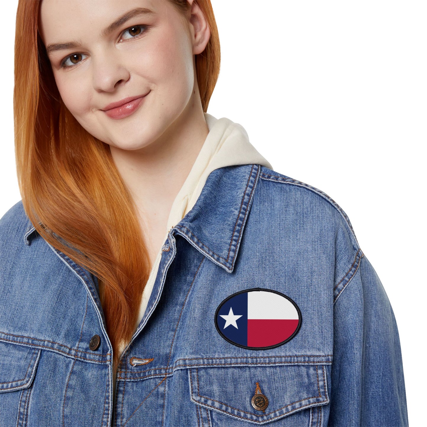 Flag Village Texas State Flag Embroidery Iron-On Patches