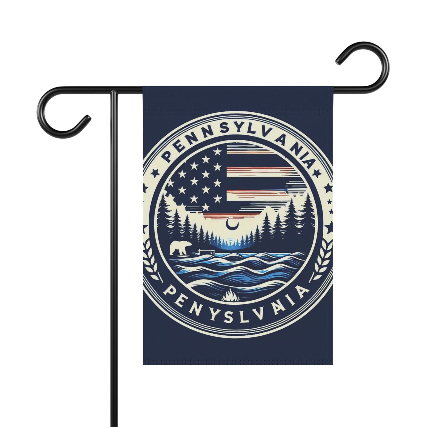 Flag Village Pennsylvania State Flag Sporting Garden & House Banner PA0003