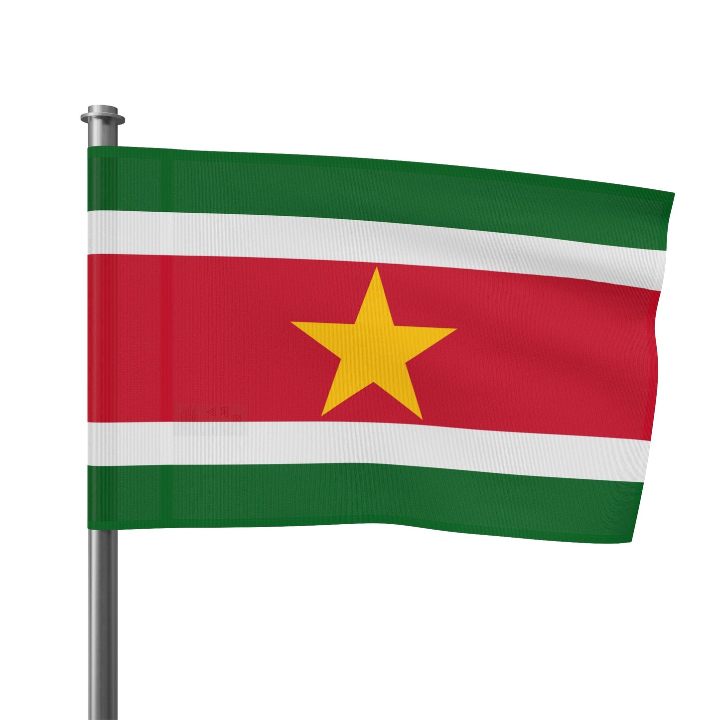 Flag Village Suriname Flag 18" x 12" / 36" x 24" / 60" x 36"