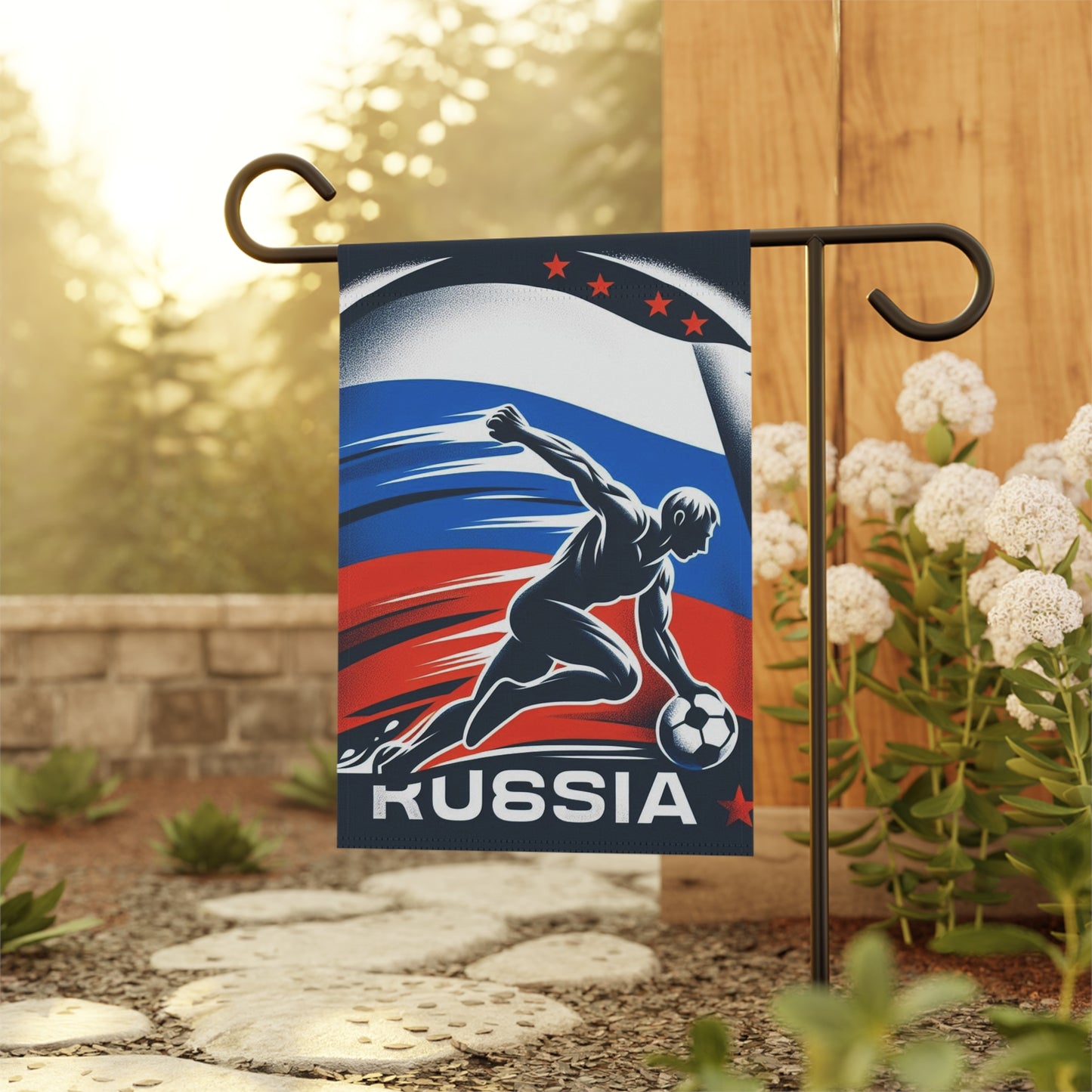 Flag Village Russia Flag Sporting Garden & House Banner RUS0003