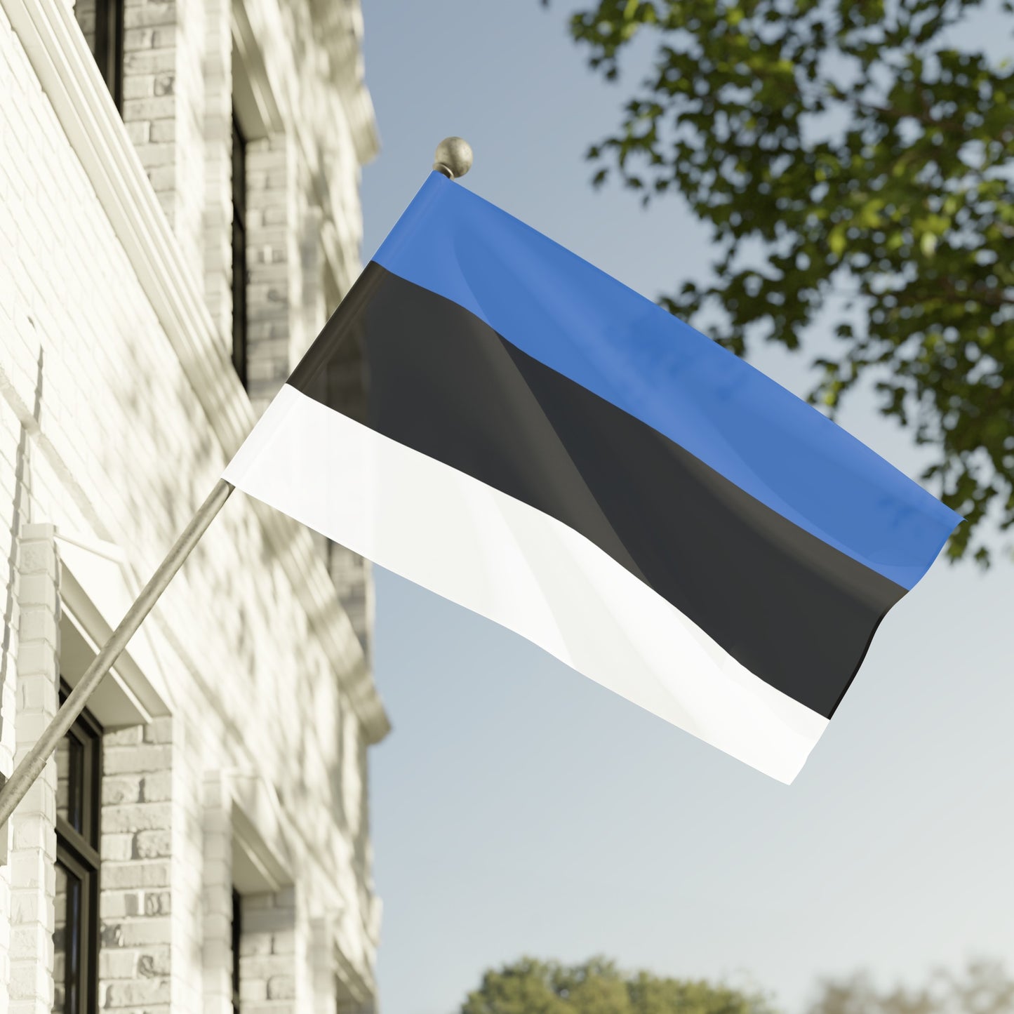 Flag Village Estonia Flag 18" x 12" / 36" x 24" / 60" x 36"
