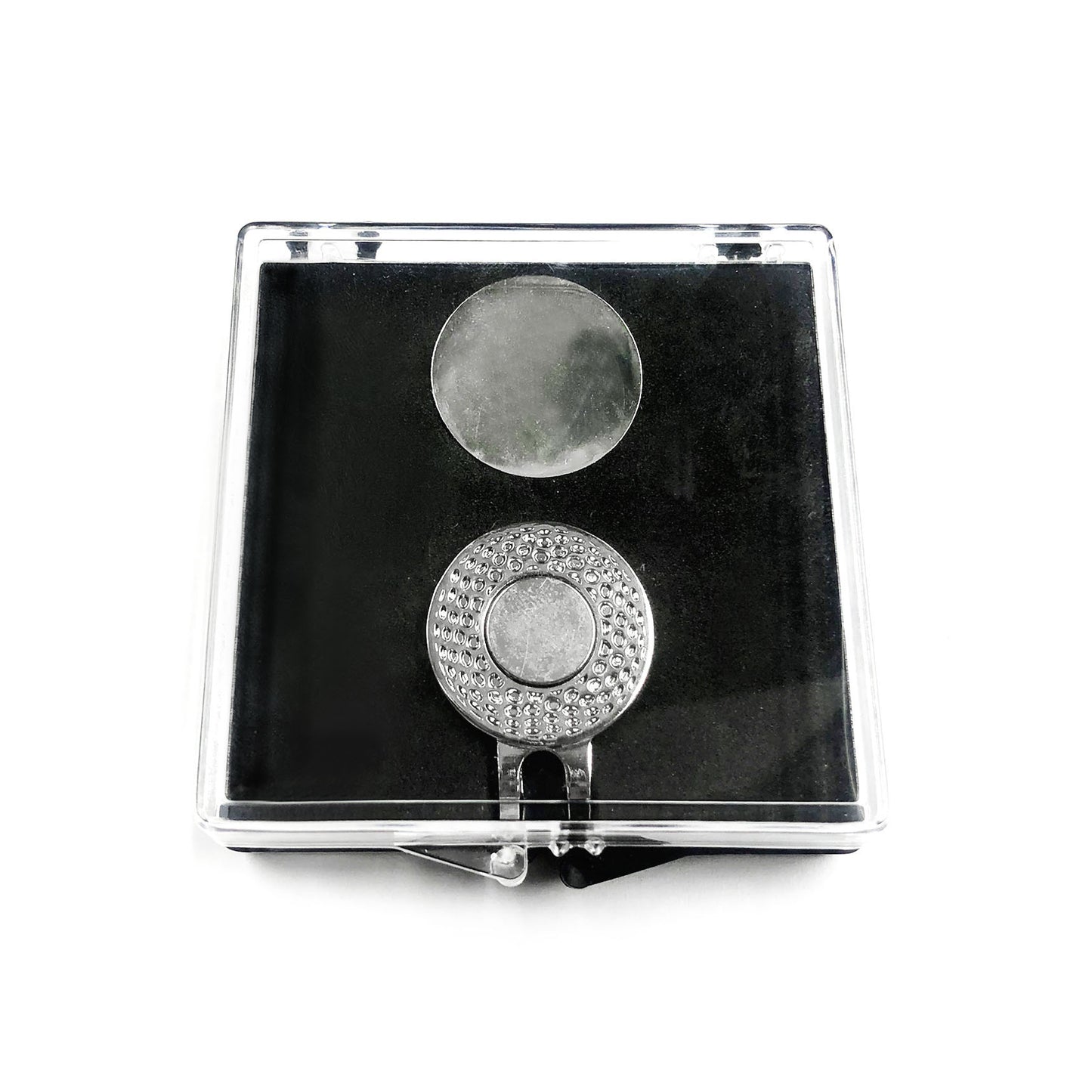 Flag Village Acrylic Transparent Mark Coin Fork Cap Clip Set Gift Box
