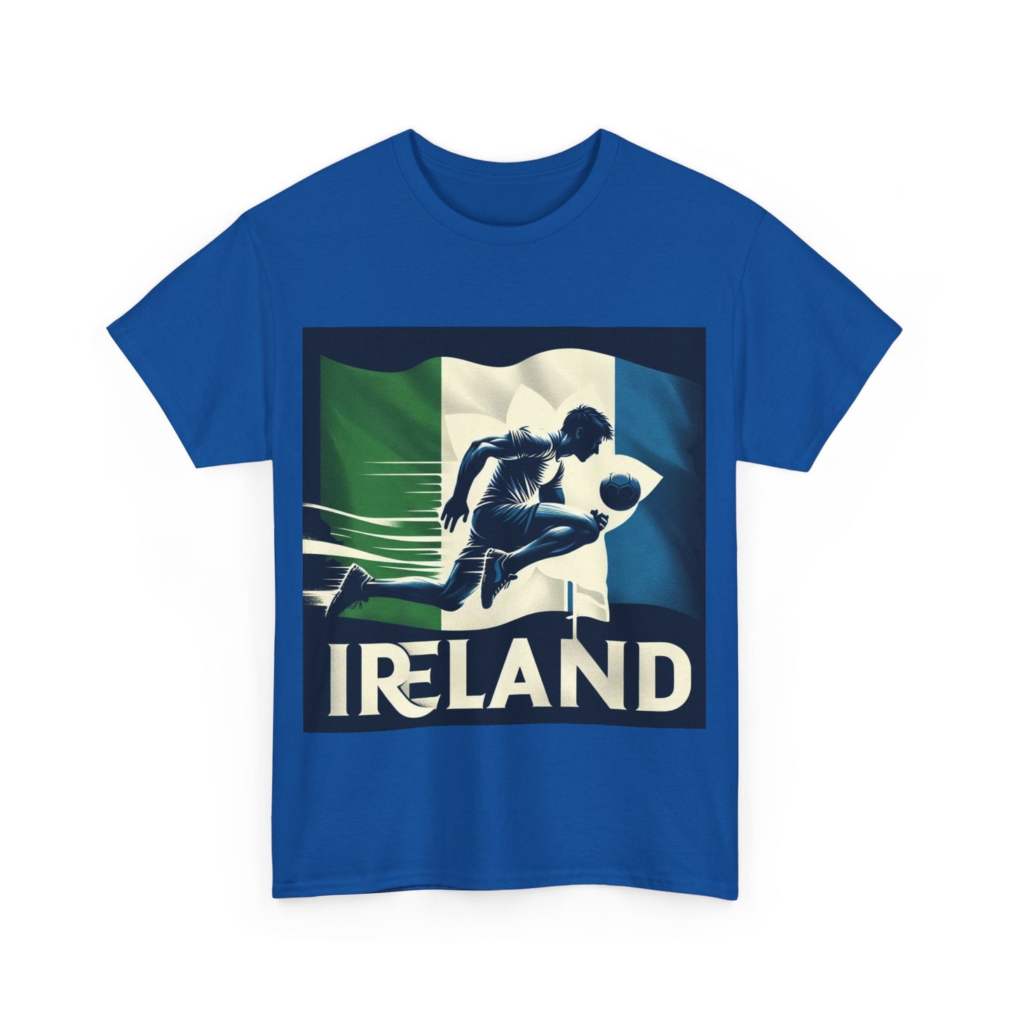 Flag Village Ireland Sporting Flag T-SHIRT Heavy Cotton Tee IRL0008