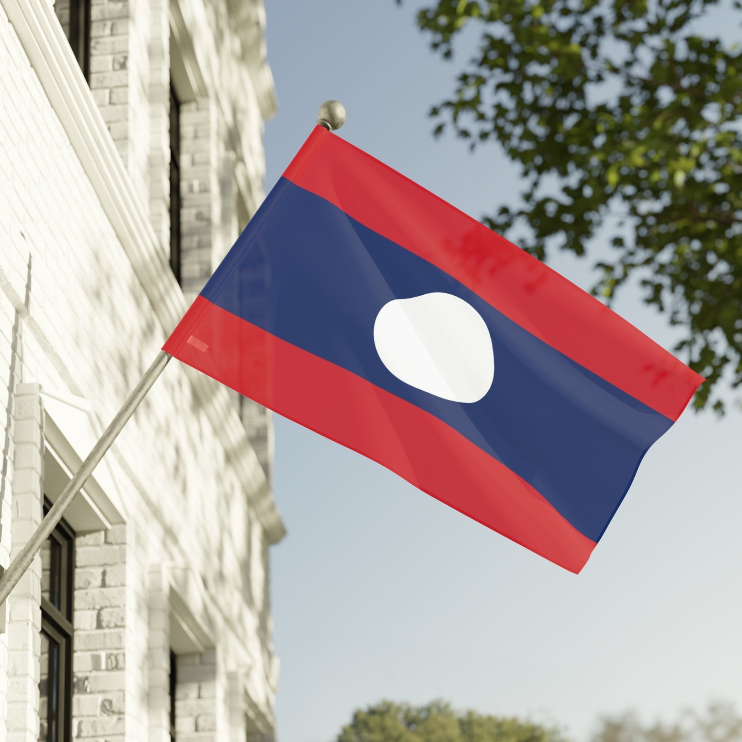 Flag Village Laos Flag 18" x 12" / 36" x 24" / 60" x 36"