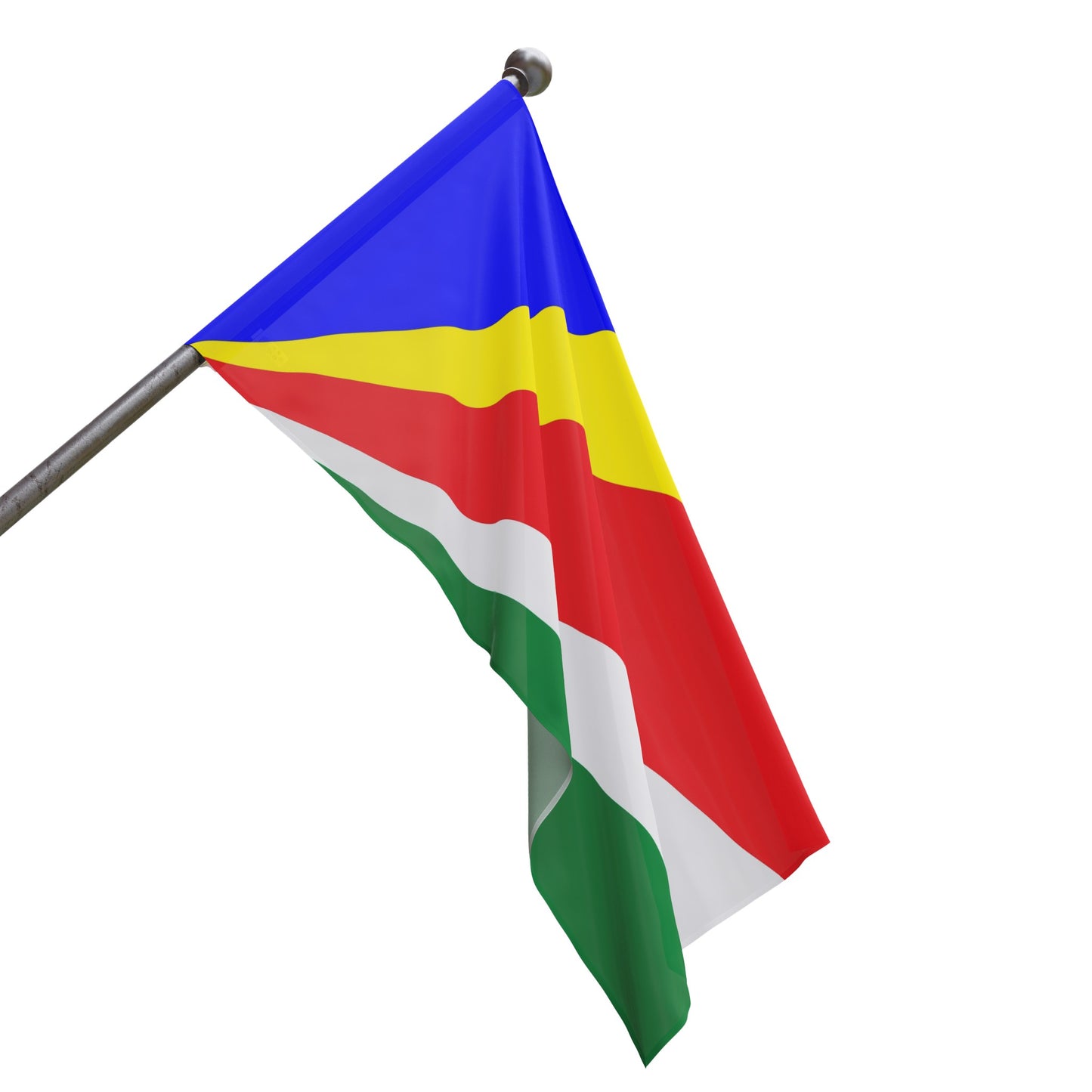 Flag Village Seychelles Flag 18" x 12" / 36" x 24" / 60" x 36"