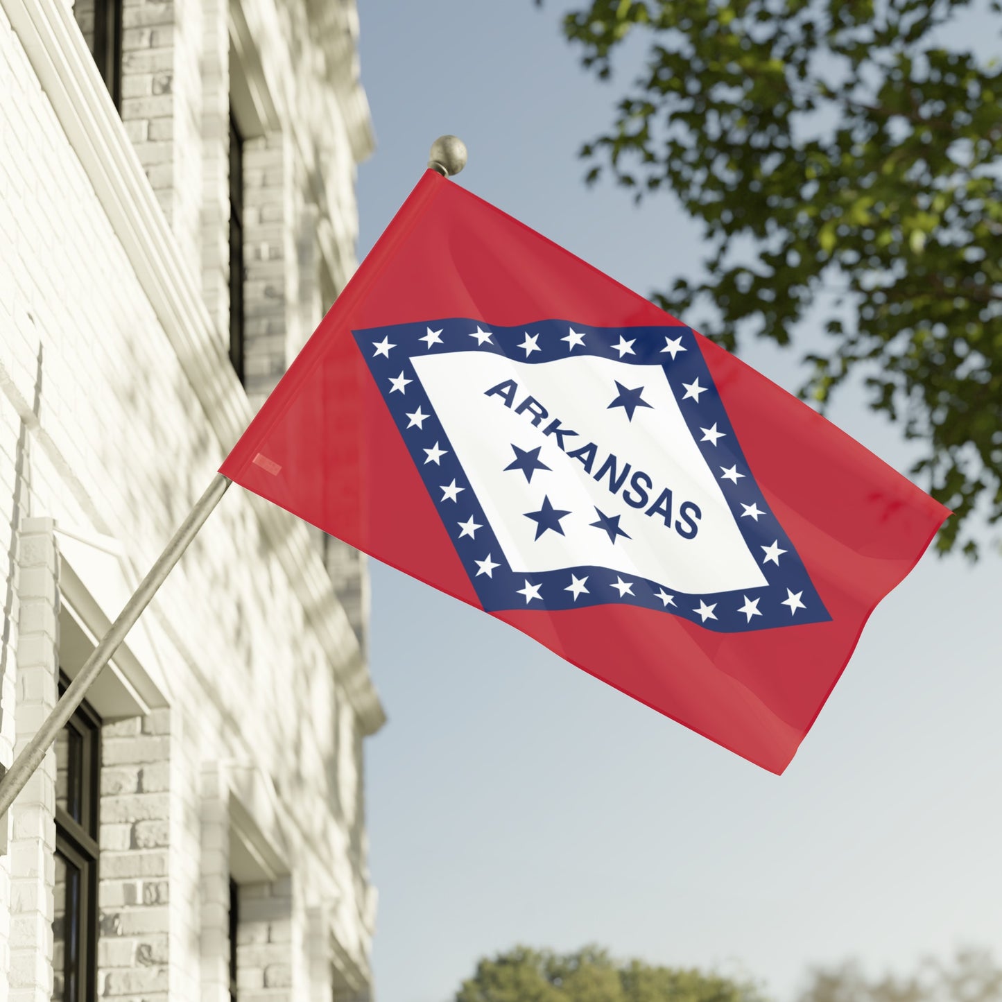 Flag Village USA Arkansas State Flag