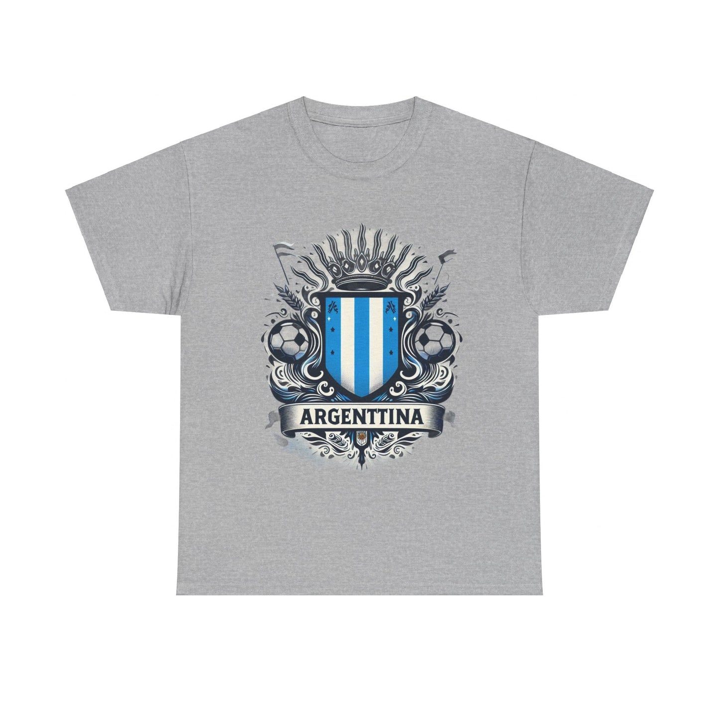 Flag Village Argentina Sporting Flag T-SHIRT Heavy Cotton Tee ARG0004