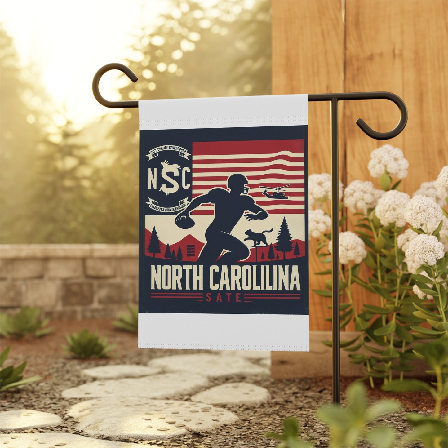 Flag Village North Carolina State Flag Sporting Garden & House Banner NC0004