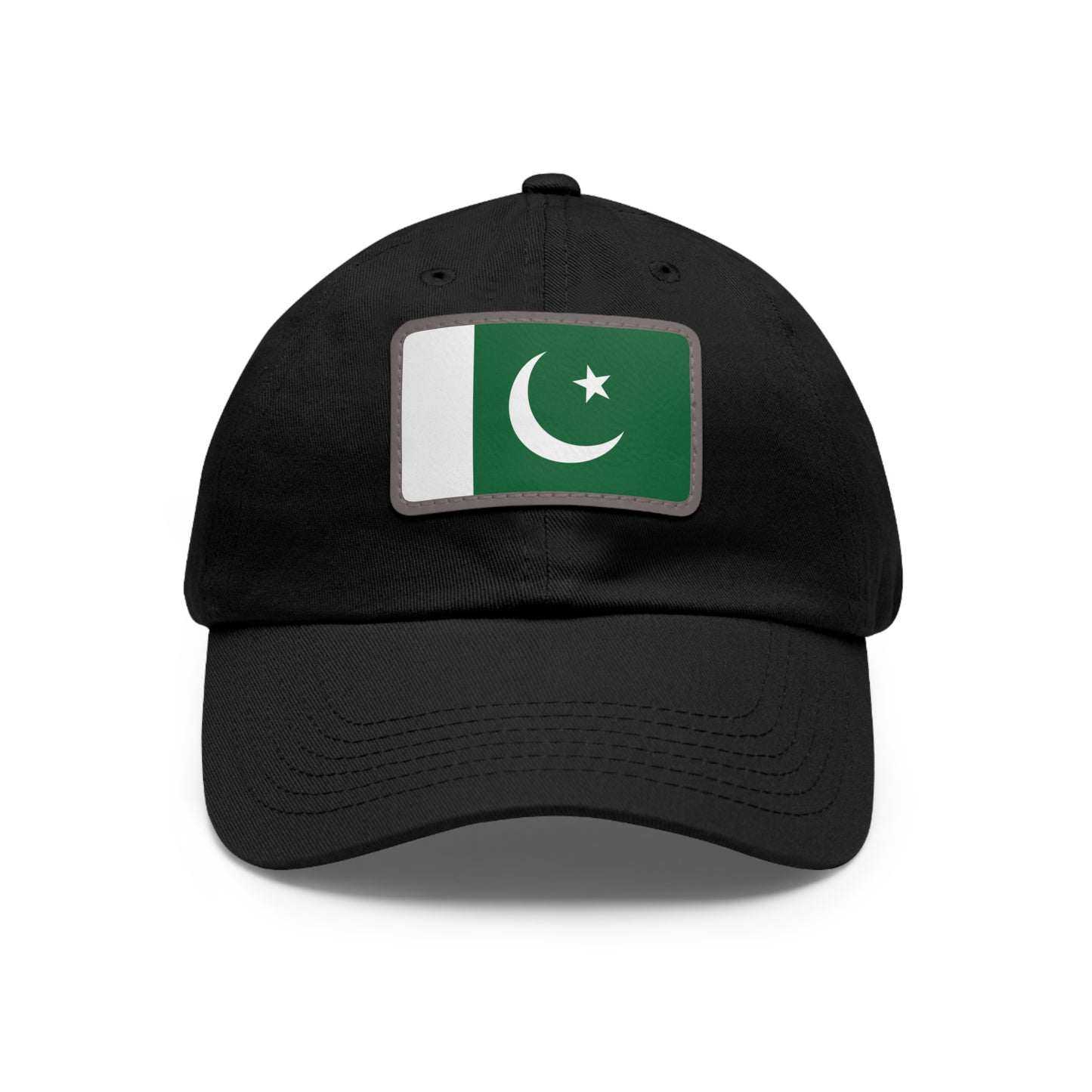 Flag Village Pakistan Flag Hat Cap with Leather Patch