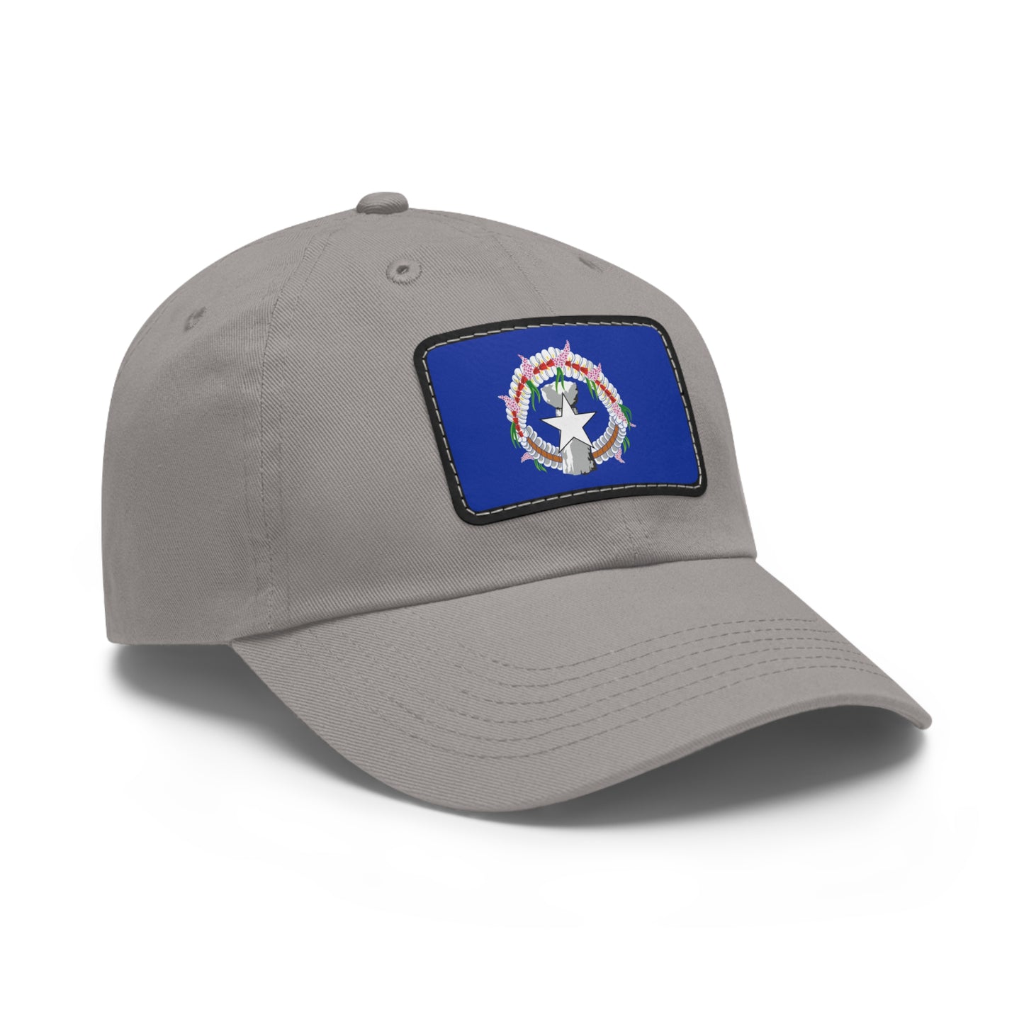 Flag Village USA Northern Mariana Islands State Flag Hat Cap with Leather Patch