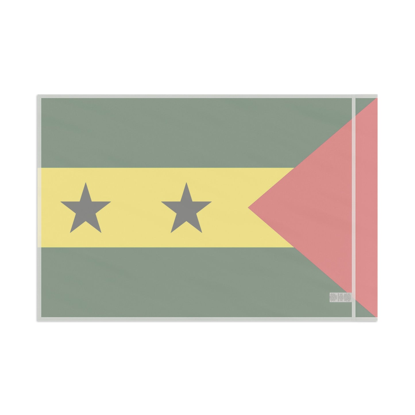 Flag Village Sao Tome And Principe 18" x 12" / 36" x 24" / 60" x 36"
