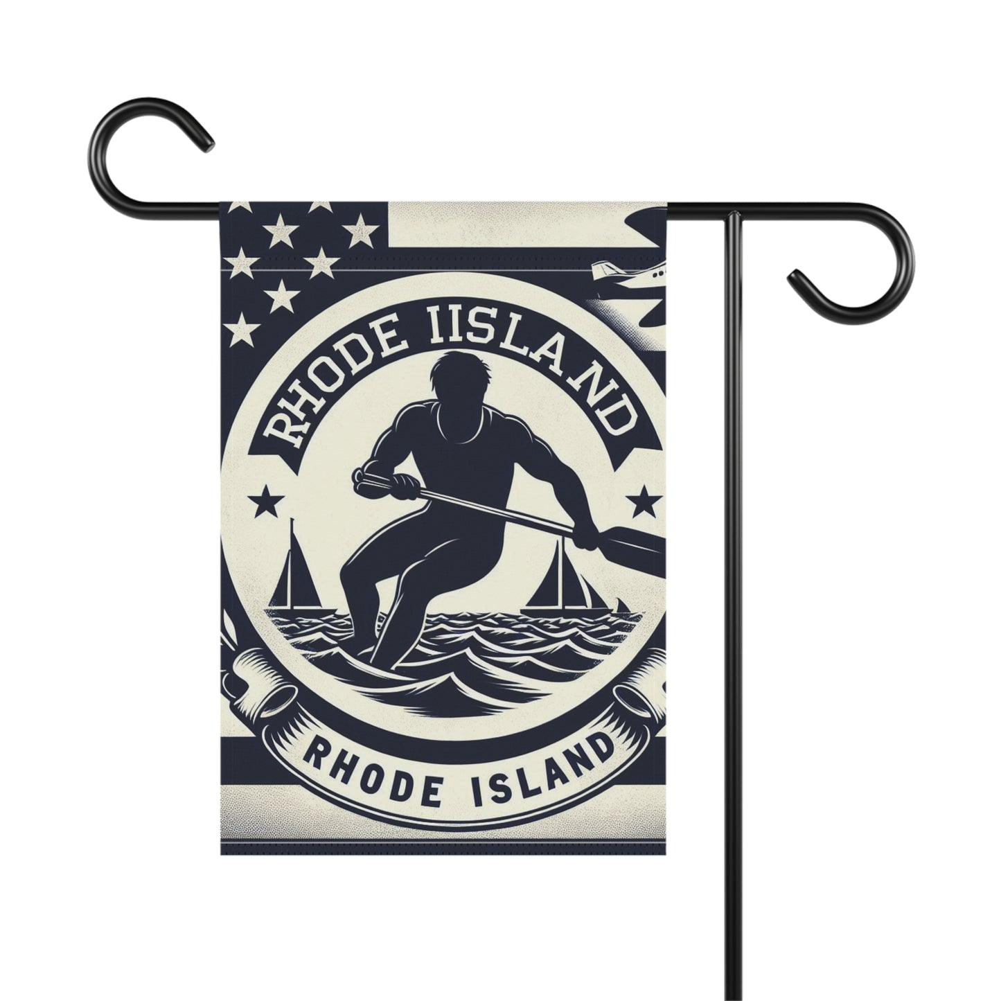 Flag Village Rhode Island State Flag Sporting Garden & House Banner RI0003