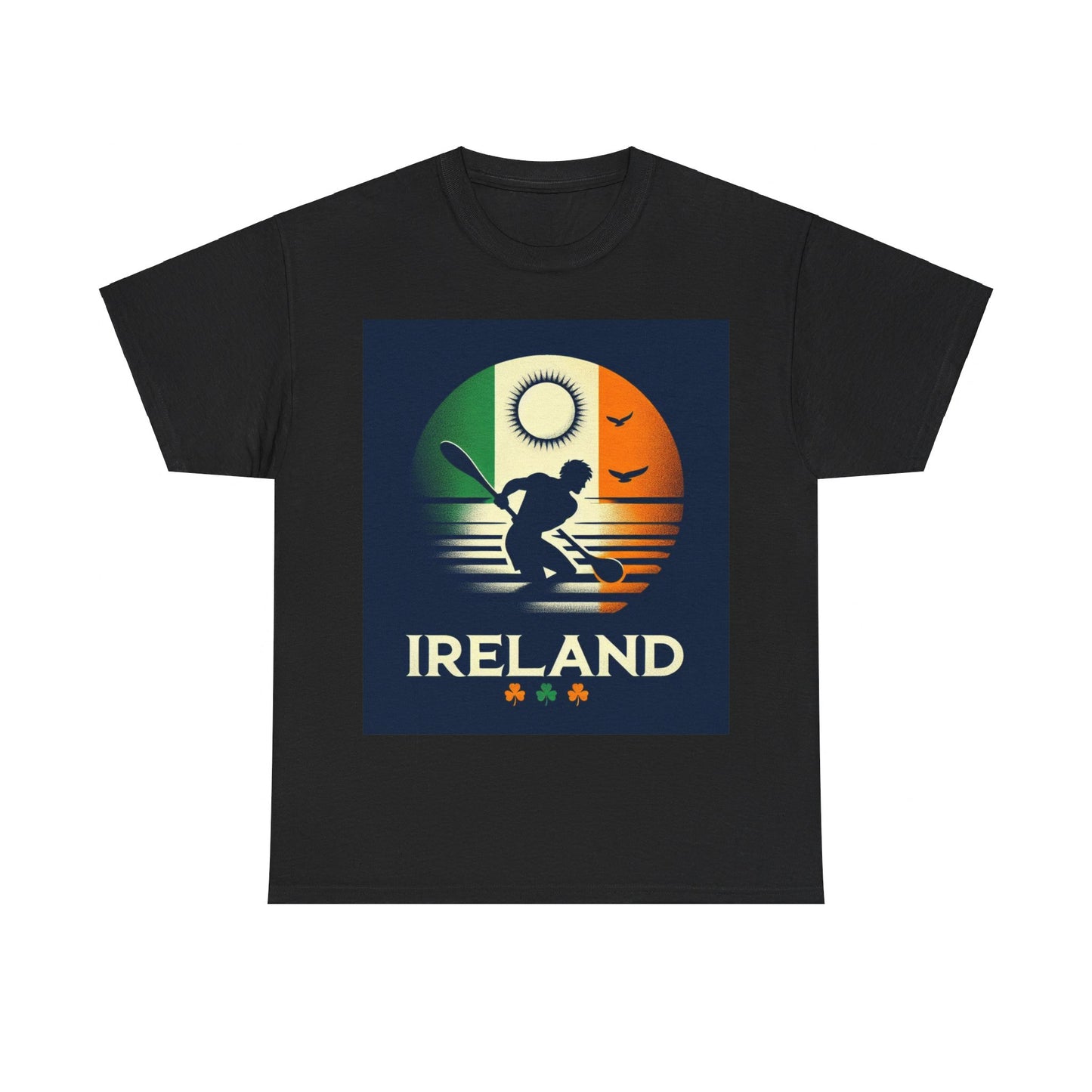 Flag Village Ireland Sporting Flag T-SHIRT Heavy Cotton Tee IRL0006