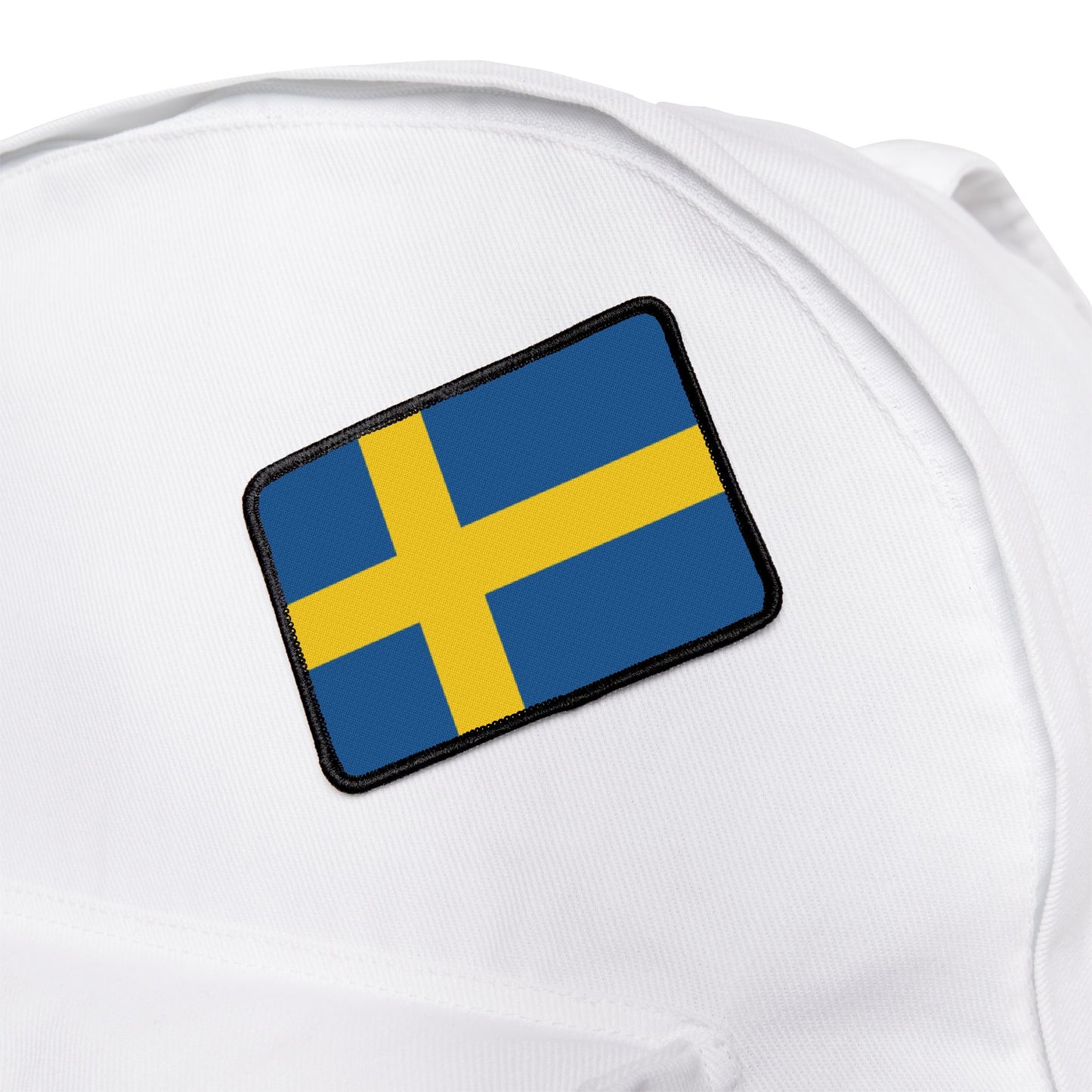 Flag Village Sweden Flag Embroidery Iron-On Patches