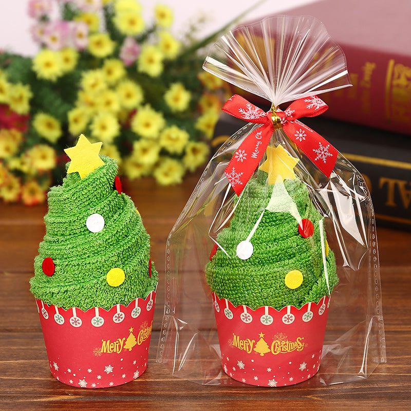 Flag Village Christmas towel gift box