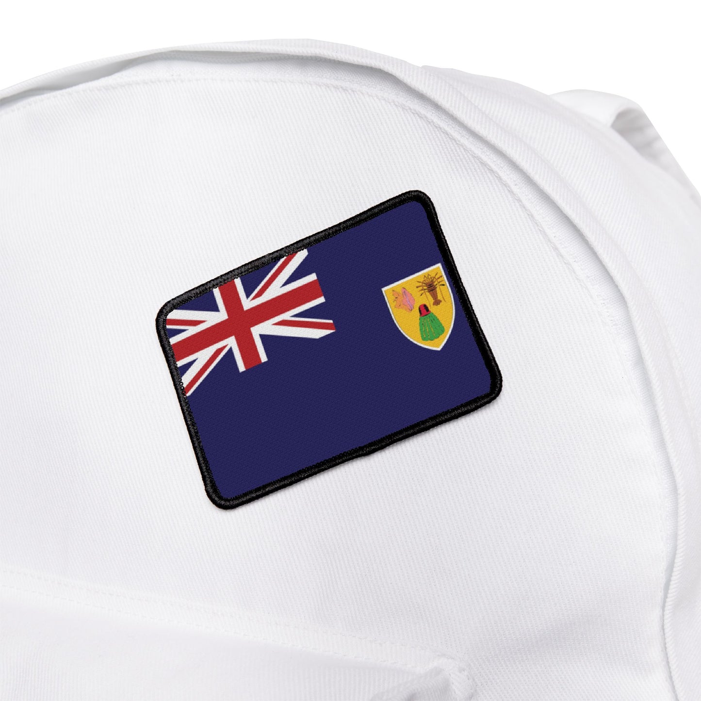Flag Village Turks And Caicos Islands Flag Embroidery Iron-On Patches
