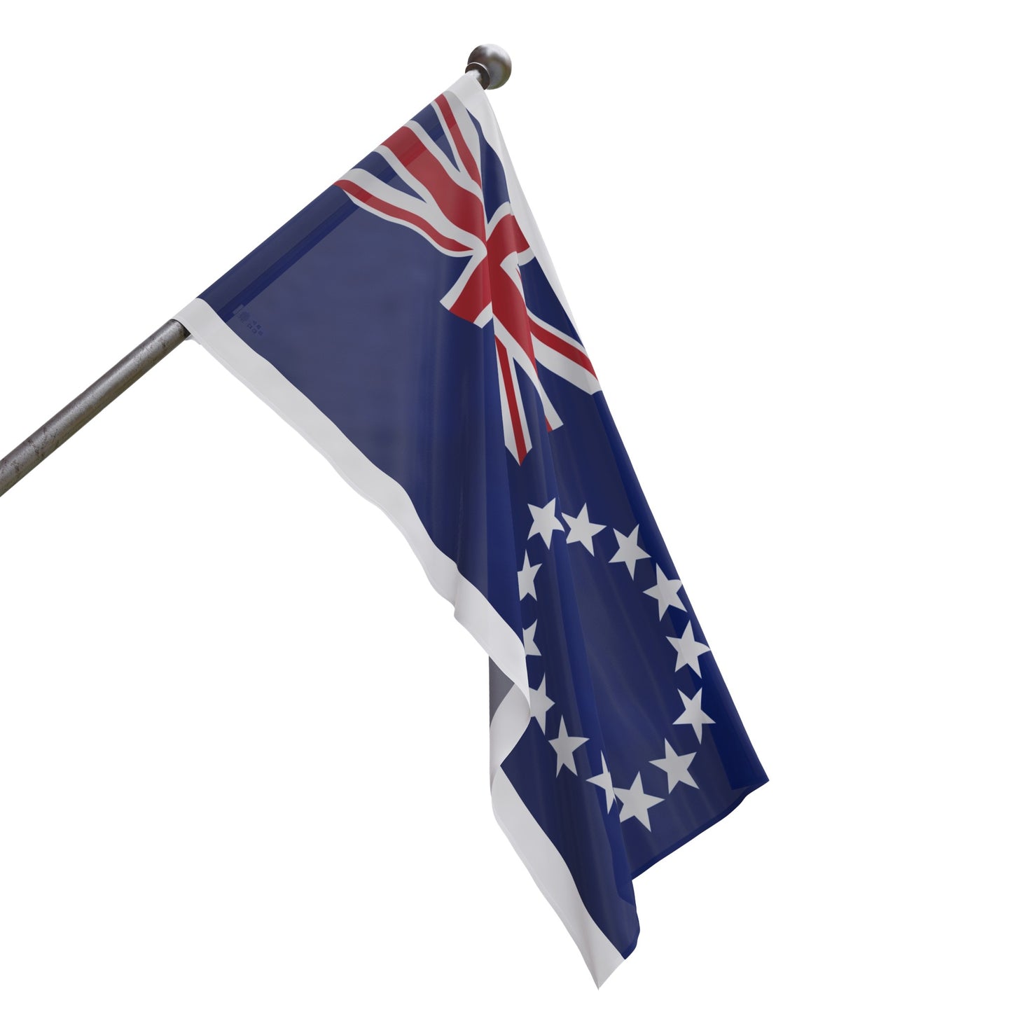 Flag Village Cook Islands Flag 18" x 12" / 36" x 24" / 60" x 36"
