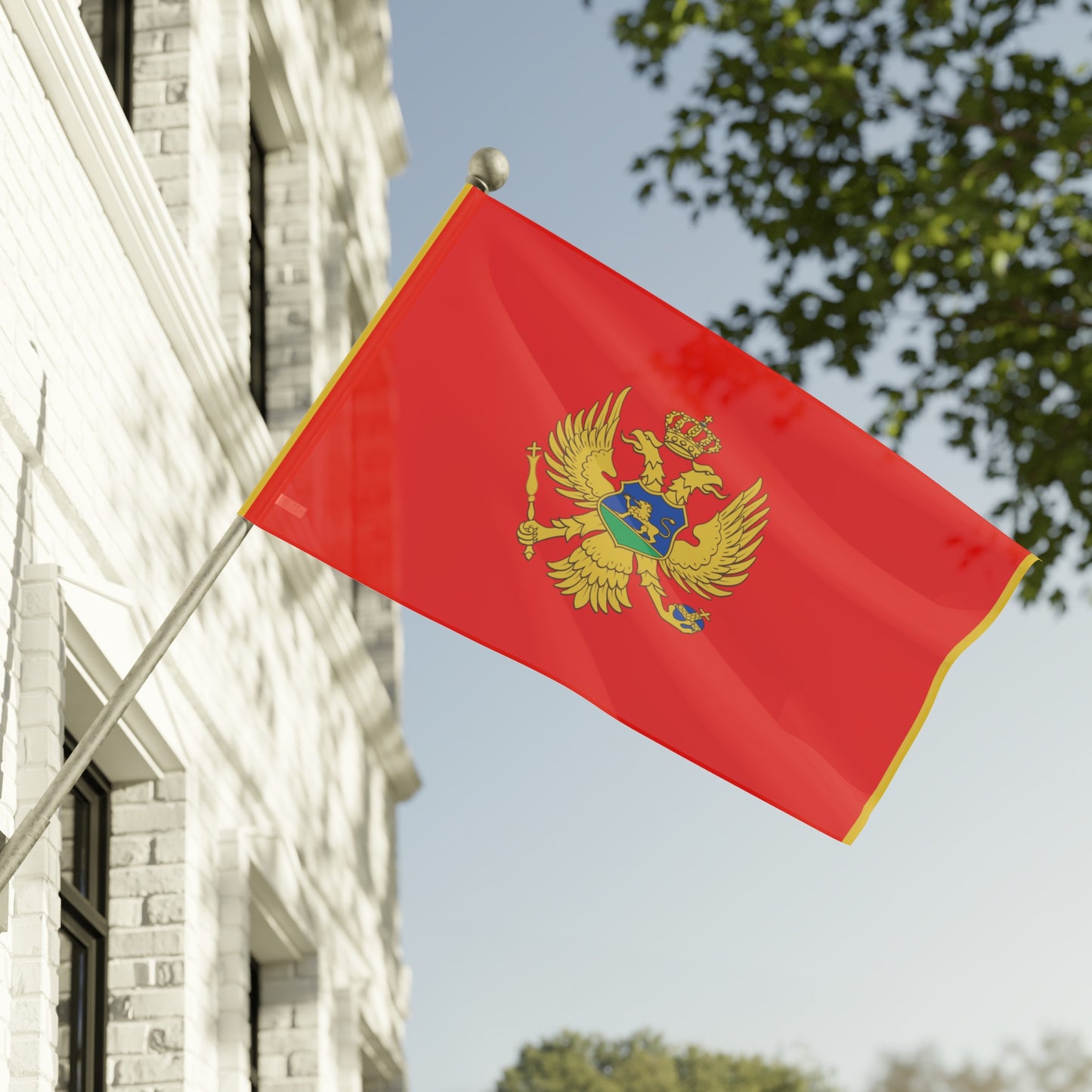 Flag Village Montenegro Flag 18" x 12" / 36" x 24" / 60" x 36"