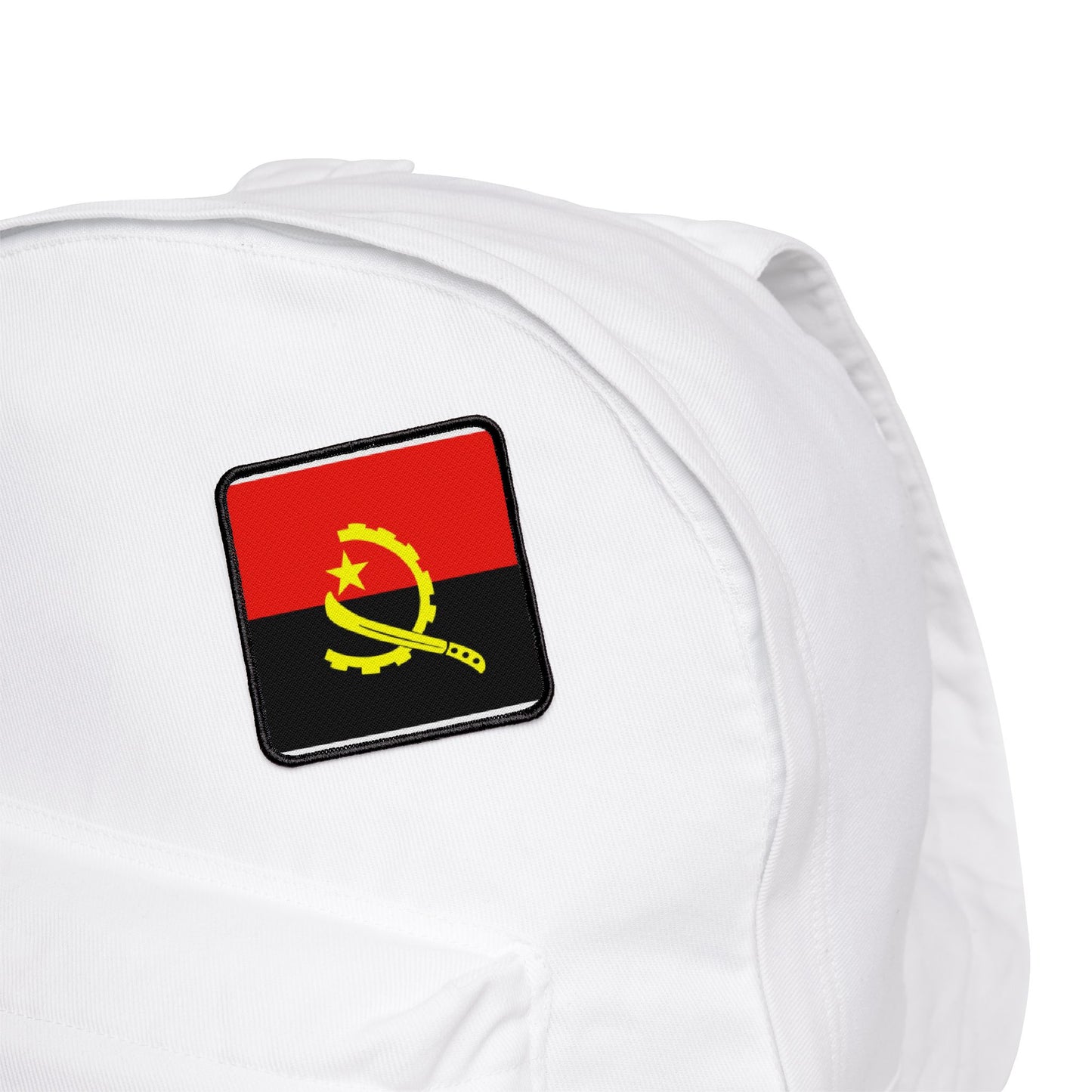 Flag Village Angola Flag Embroidery Iron-On Patches